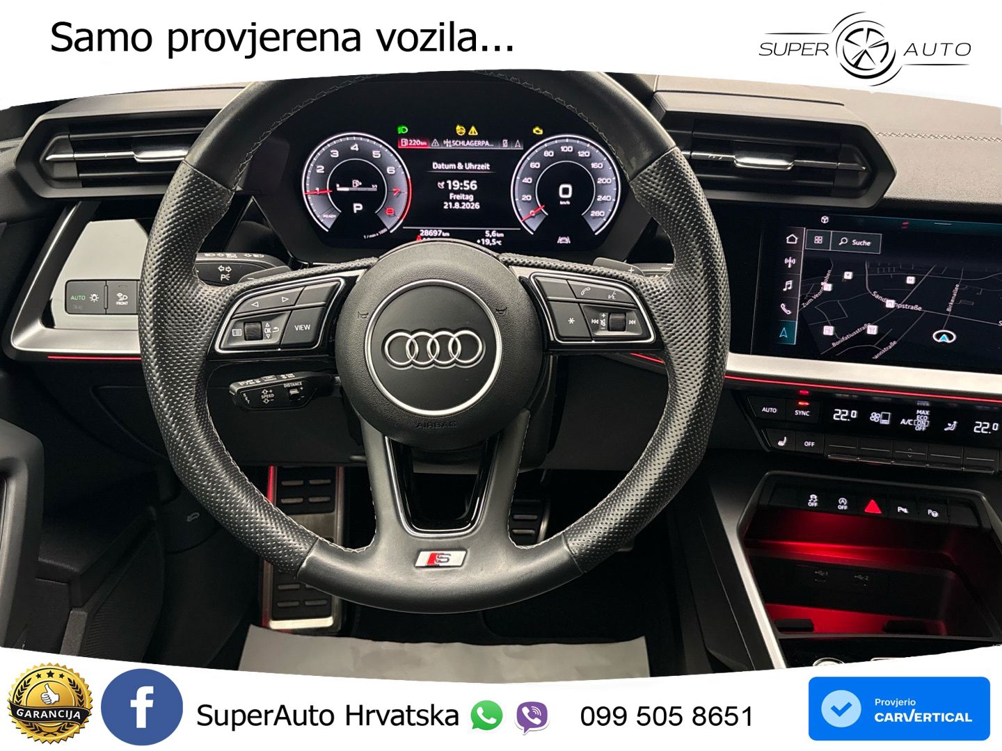 Audi A3 35 TFSI (150 KS) S tronic S line