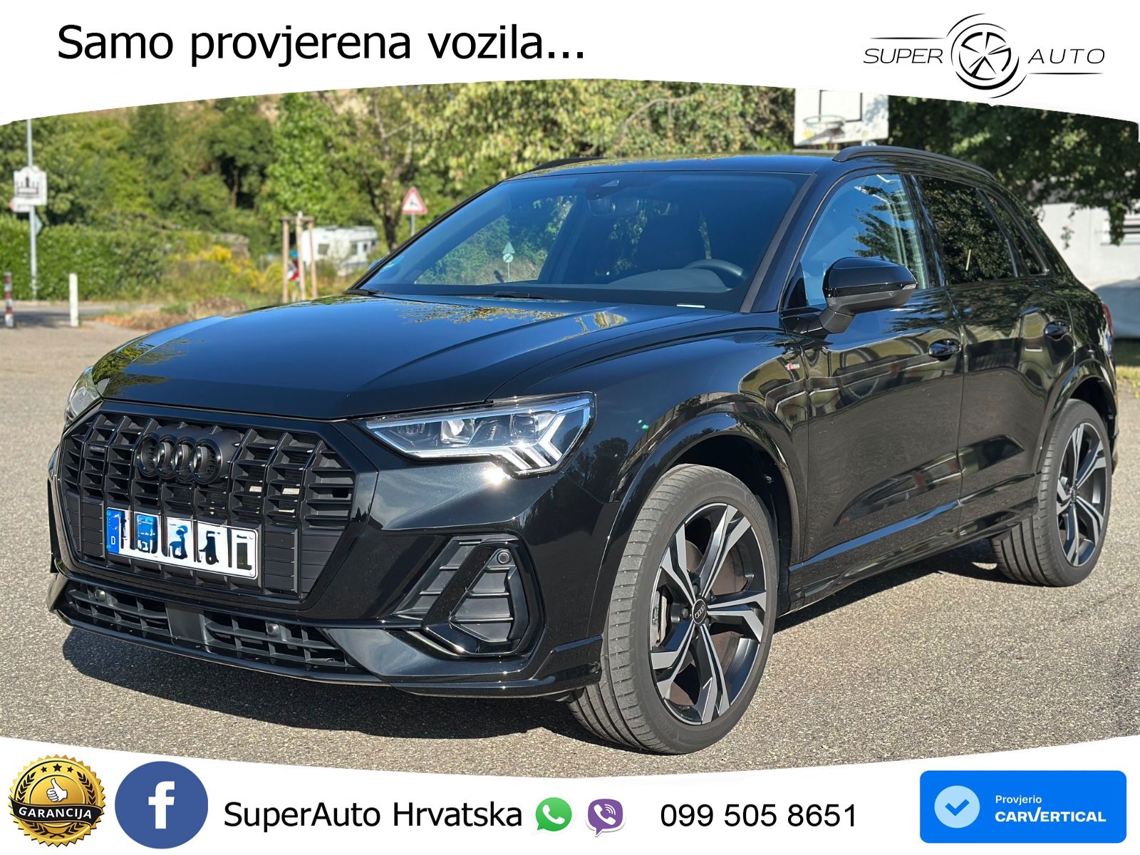 Audi Q3 40 TFSI (190 KS) quattro S tronic S line LED+GR SJED+ACC
