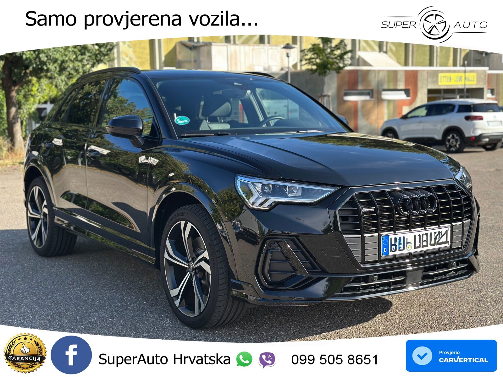 Audi Q3 40 TFSI (190 KS) quattro S tronic S line LED+GR SJED+ACC