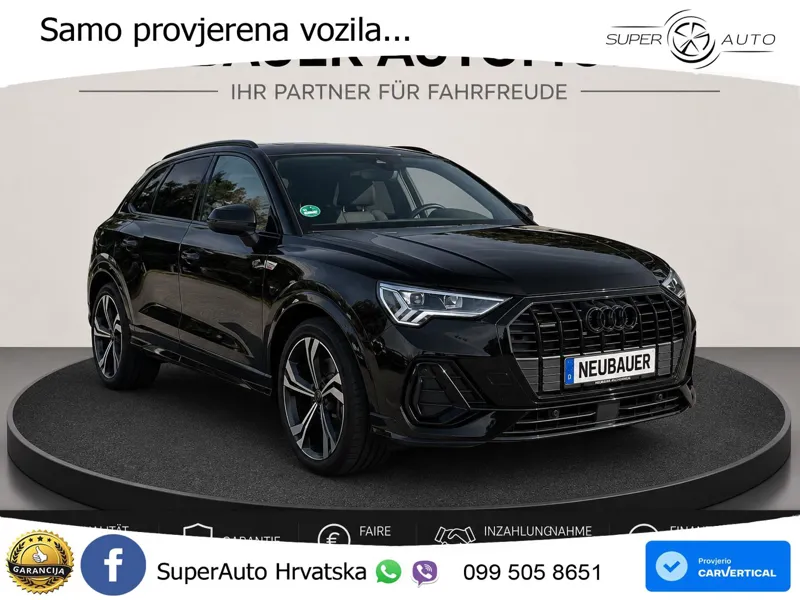 Audi Q3 40 TFSI (190 KS) quattro S tronic S line LED+GR SJED+ACC