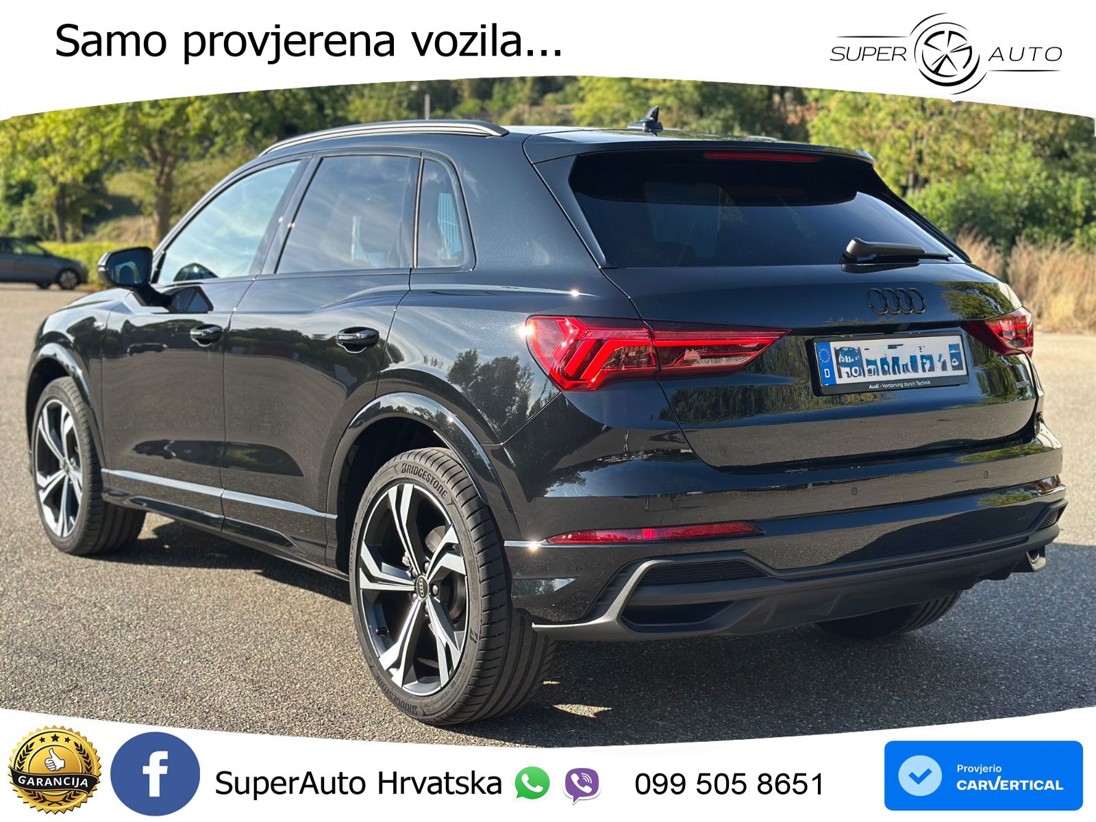 Audi Q3 40 TFSI (190 KS) quattro S tronic S line LED+GR SJED+ACC