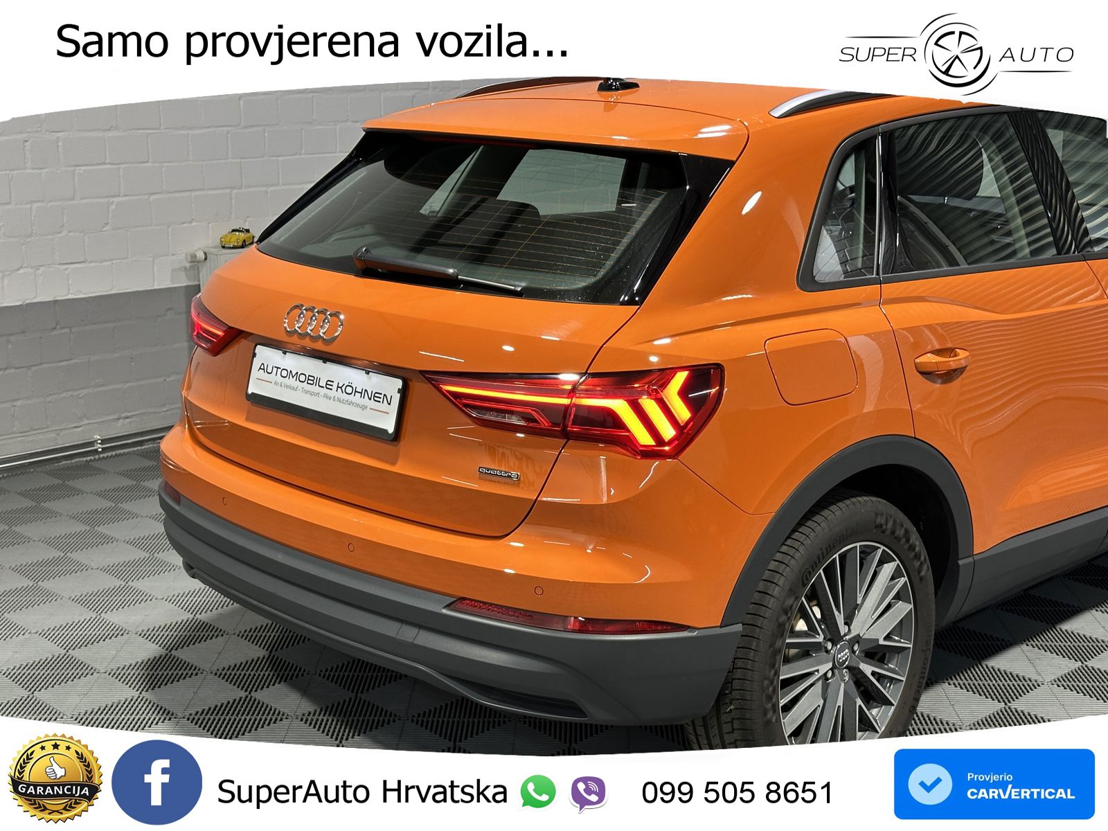 Audi Q3 40 TDI (190 KS) quattro S tronic LED+GR SJED+ACC