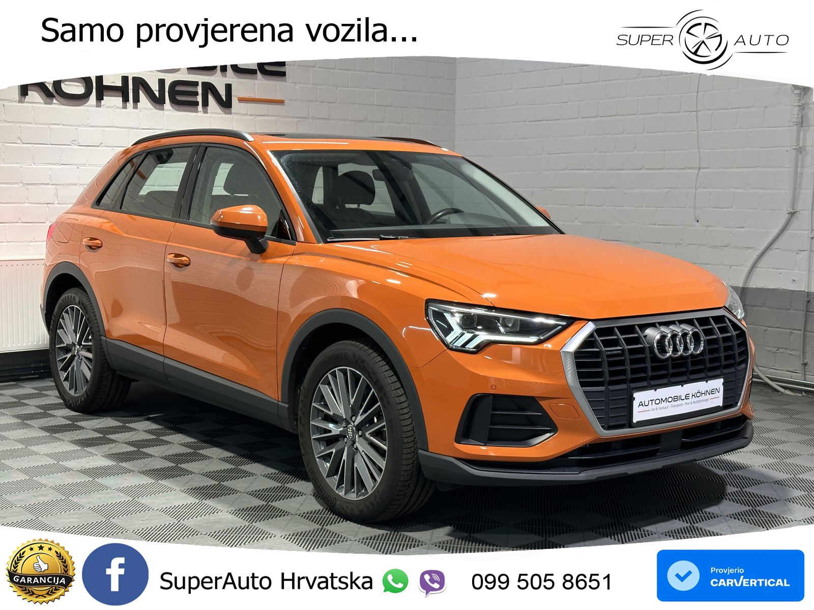 Audi Q3 40 TDI (190 KS) quattro S tronic LED+GR SJED+ACC