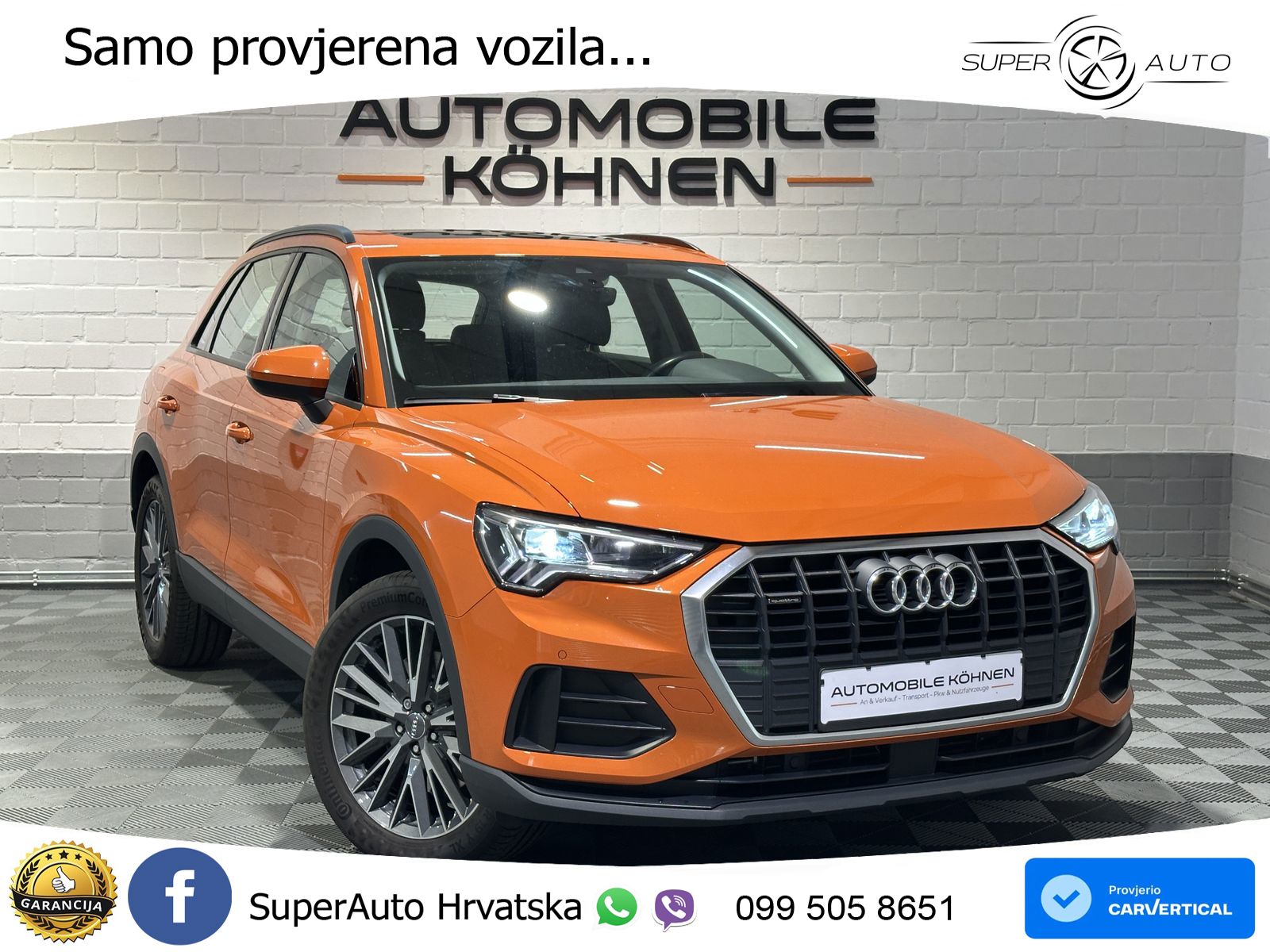 Audi Q3 40 TDI (190 KS) quattro S tronic LED+GR SJED+ACC