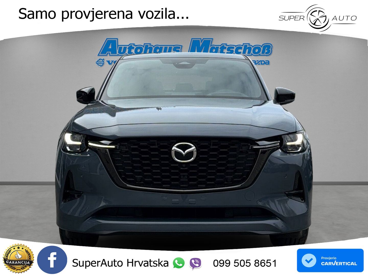 Mazda CX-60 3.3 e-Skyactiv D (254 KS) AWD Automatic MATRIX+GR SJED+KAM