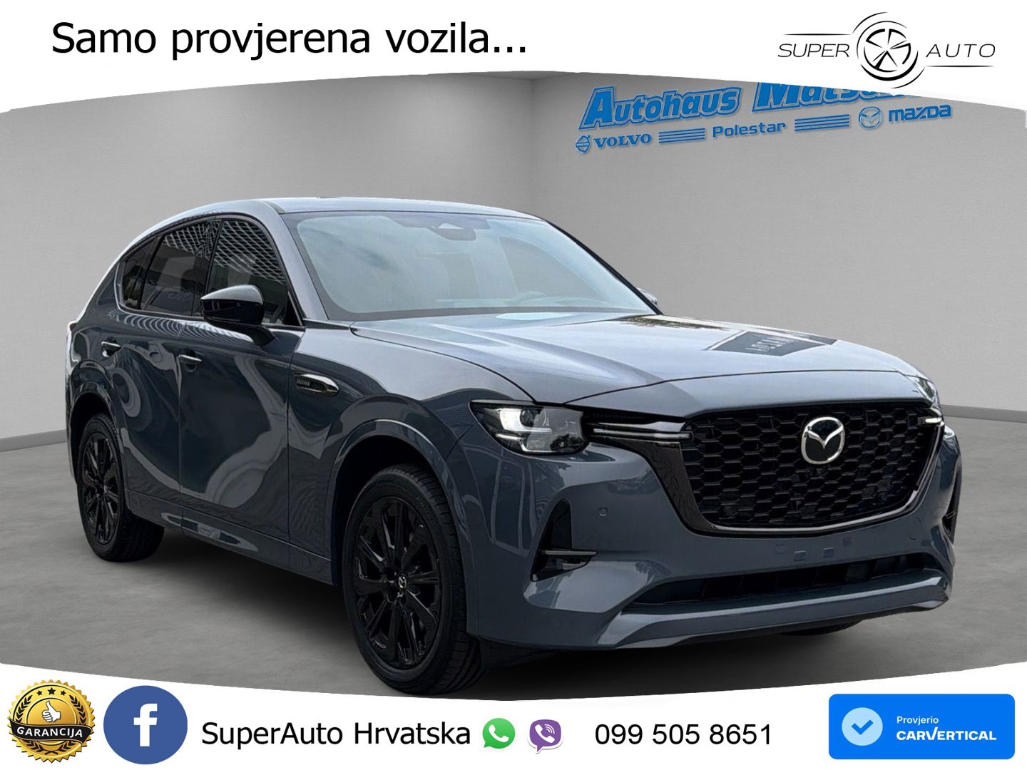 Mazda CX-60 3.3 e-Skyactiv D (254 KS) AWD Automatic MATRIX+GR SJED+KAM