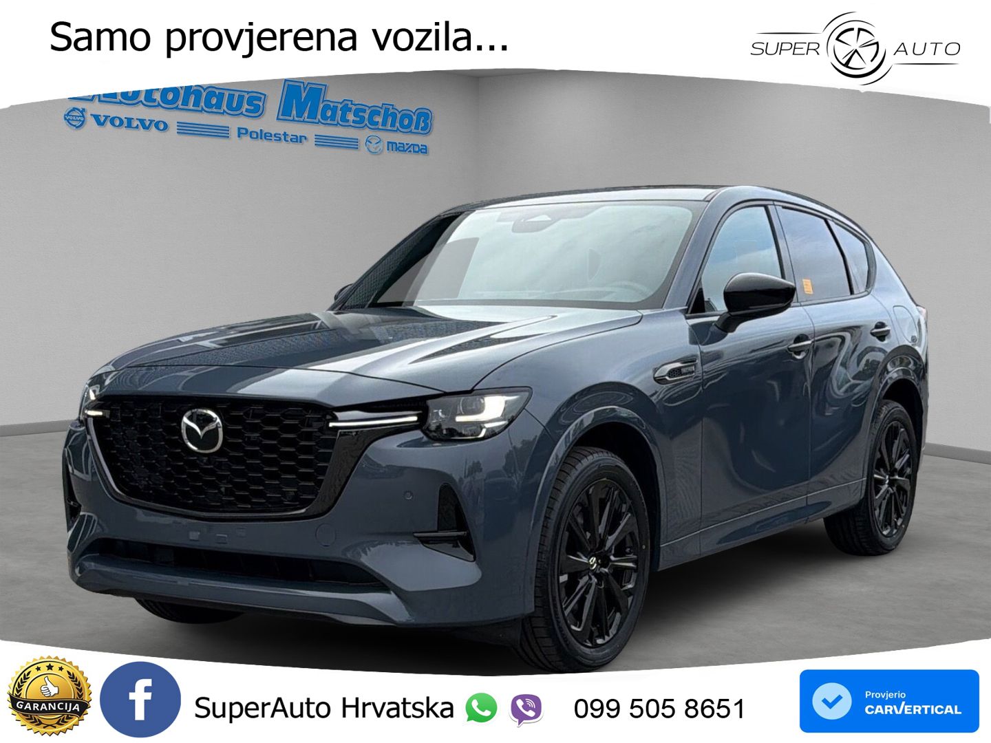 Mazda CX-60 3.3 e-Skyactiv D (254 KS) AWD Automatic MATRIX+GR SJED+KAM