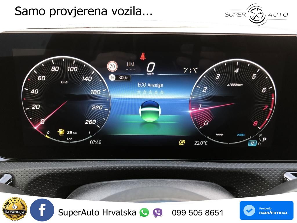 Mercedes-Benz A 200 7G-DCT LED+GR SJED+ACC