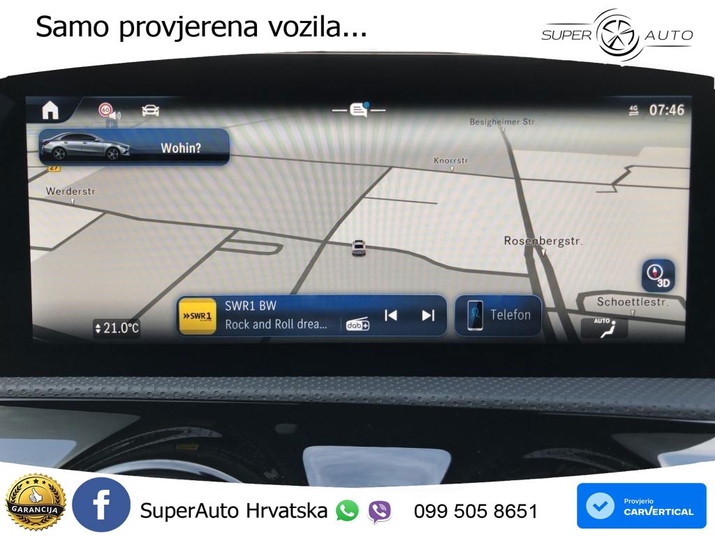 Mercedes-Benz A 200 7G-DCT LED+GR SJED+ACC