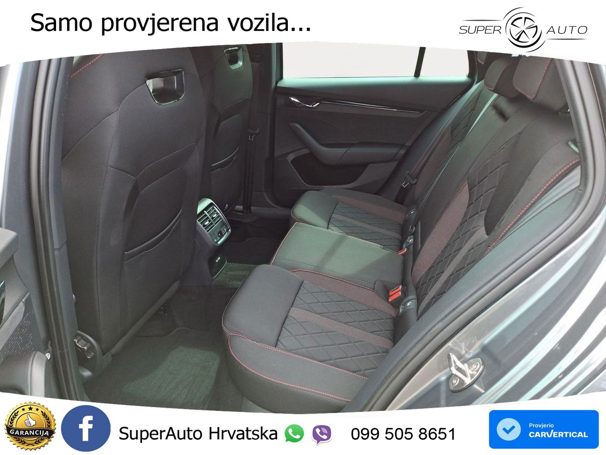 Škoda Octavia Combi RS 2.0 TDI (200 KS) DSG MATRIX+GR SJED+KAM