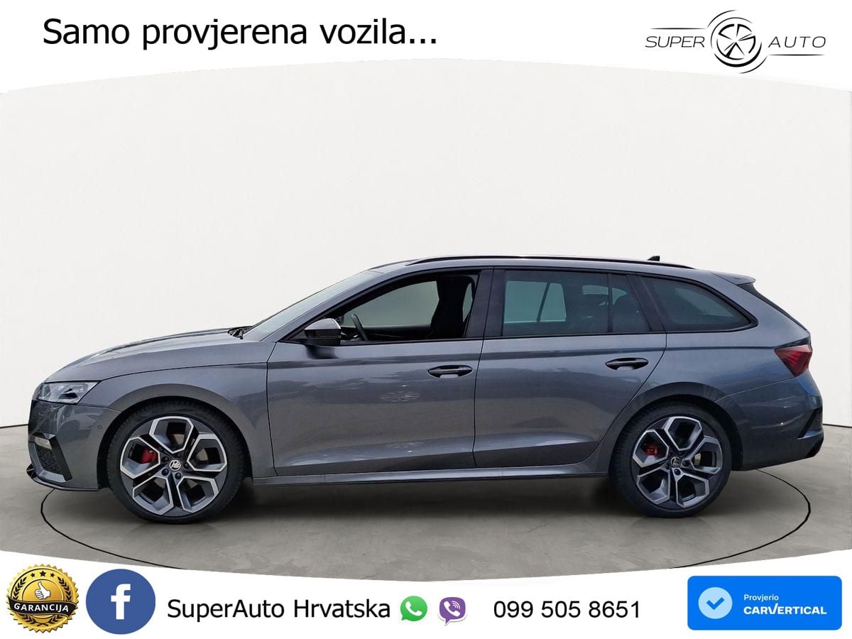 Škoda Octavia Combi RS 2.0 TDI (200 KS) DSG MATRIX+GR SJED+KAM