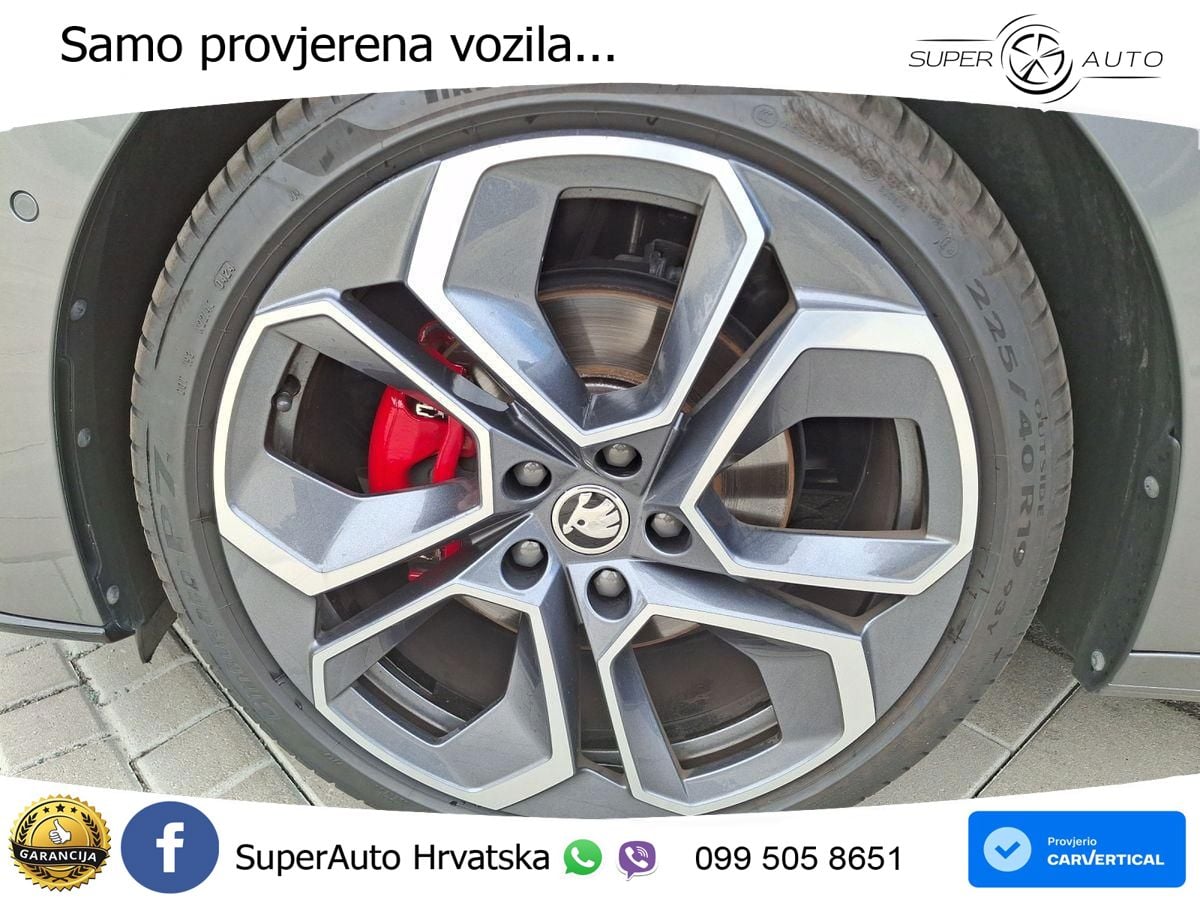 Škoda Octavia Combi RS 2.0 TDI (200 KS) DSG MATRIX+GR SJED+KAM