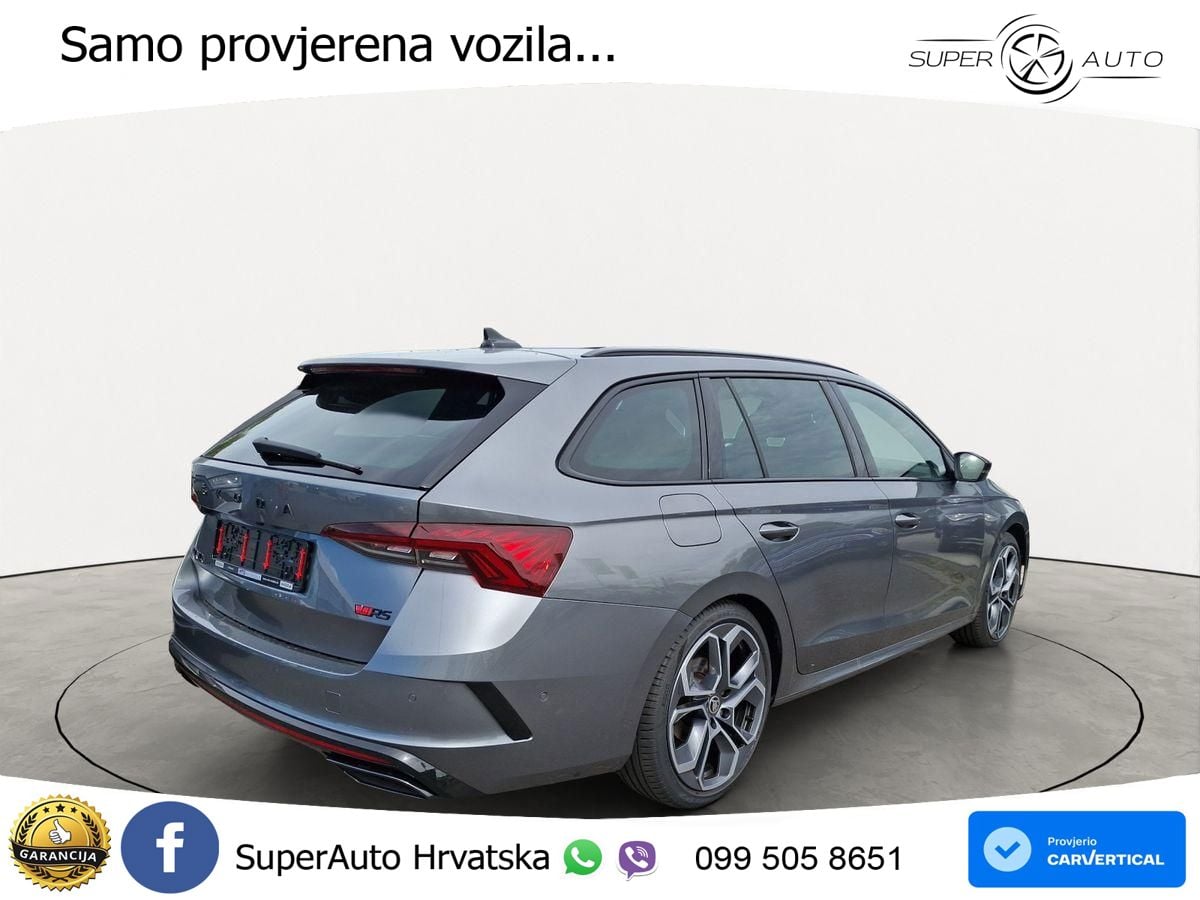 Škoda Octavia Combi RS 2.0 TDI (200 KS) DSG MATRIX+GR SJED+KAM