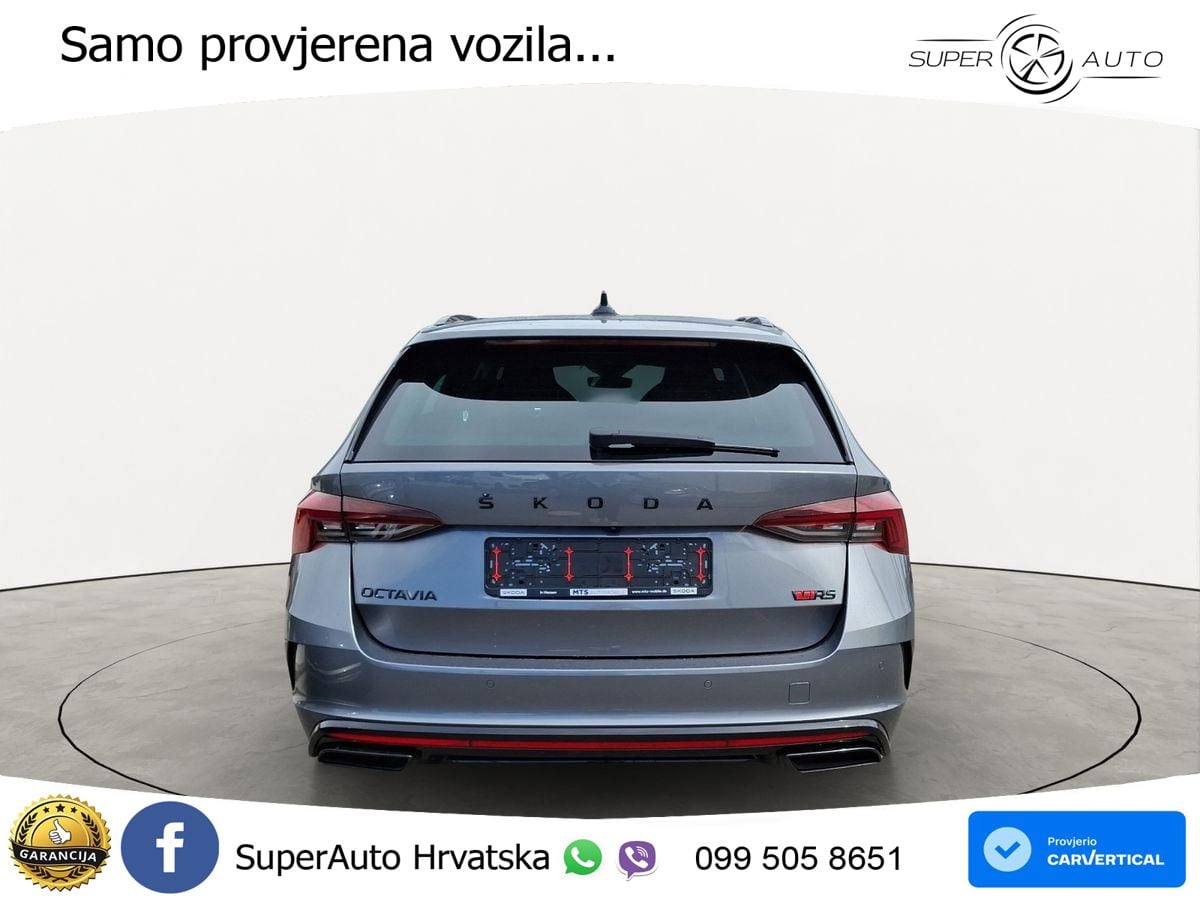Škoda Octavia Combi RS 2.0 TDI (200 KS) DSG MATRIX+GR SJED+KAM