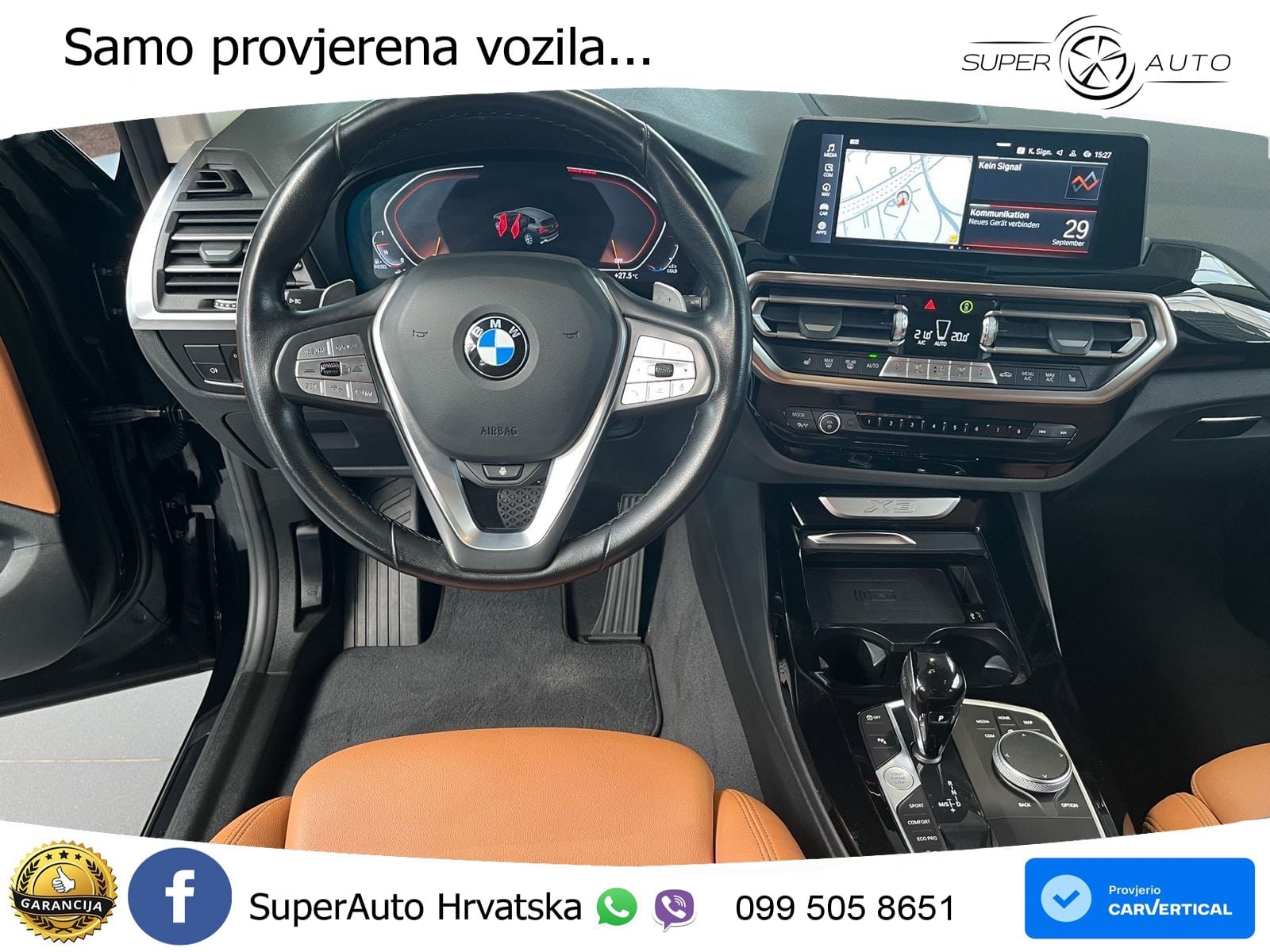 BMW X3 20d xDrive Steptronic LED+GR SJED+ACC