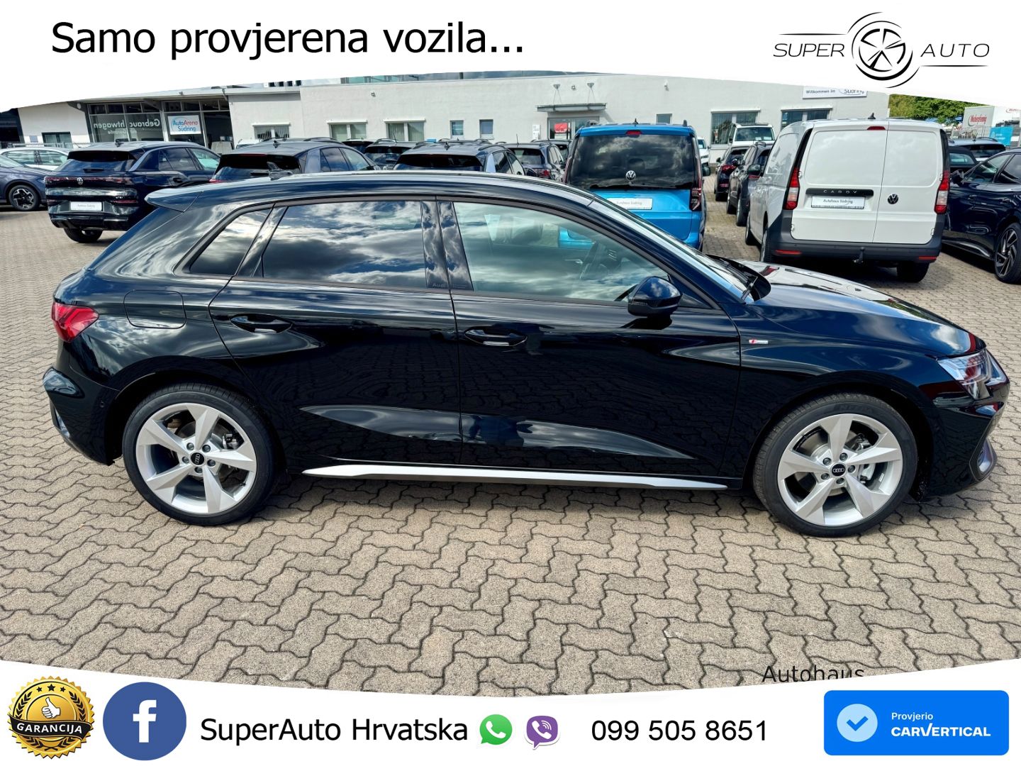 Audi A3 Sportback 40 TFSI (204 KS) quattro S tronic S line