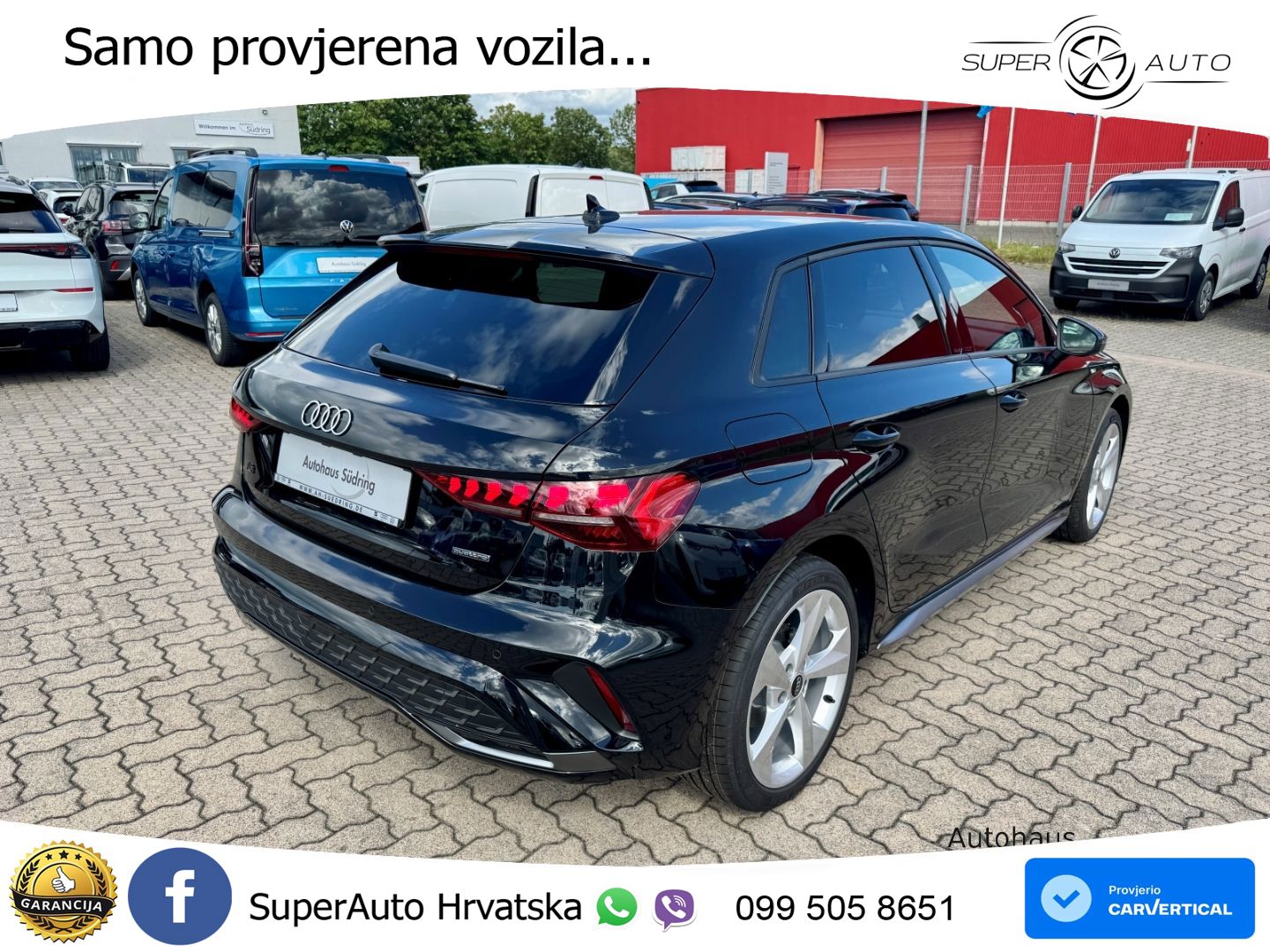 Audi A3 Sportback 40 TFSI (204 KS) quattro S tronic S line