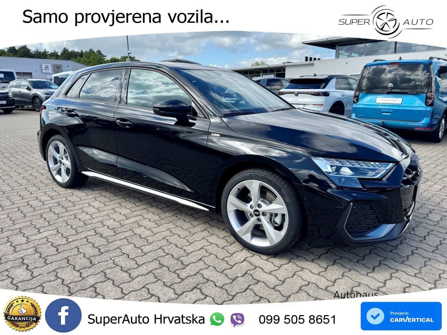 Audi A3 Sportback 40 TFSI (204 KS) quattro S tronic S line