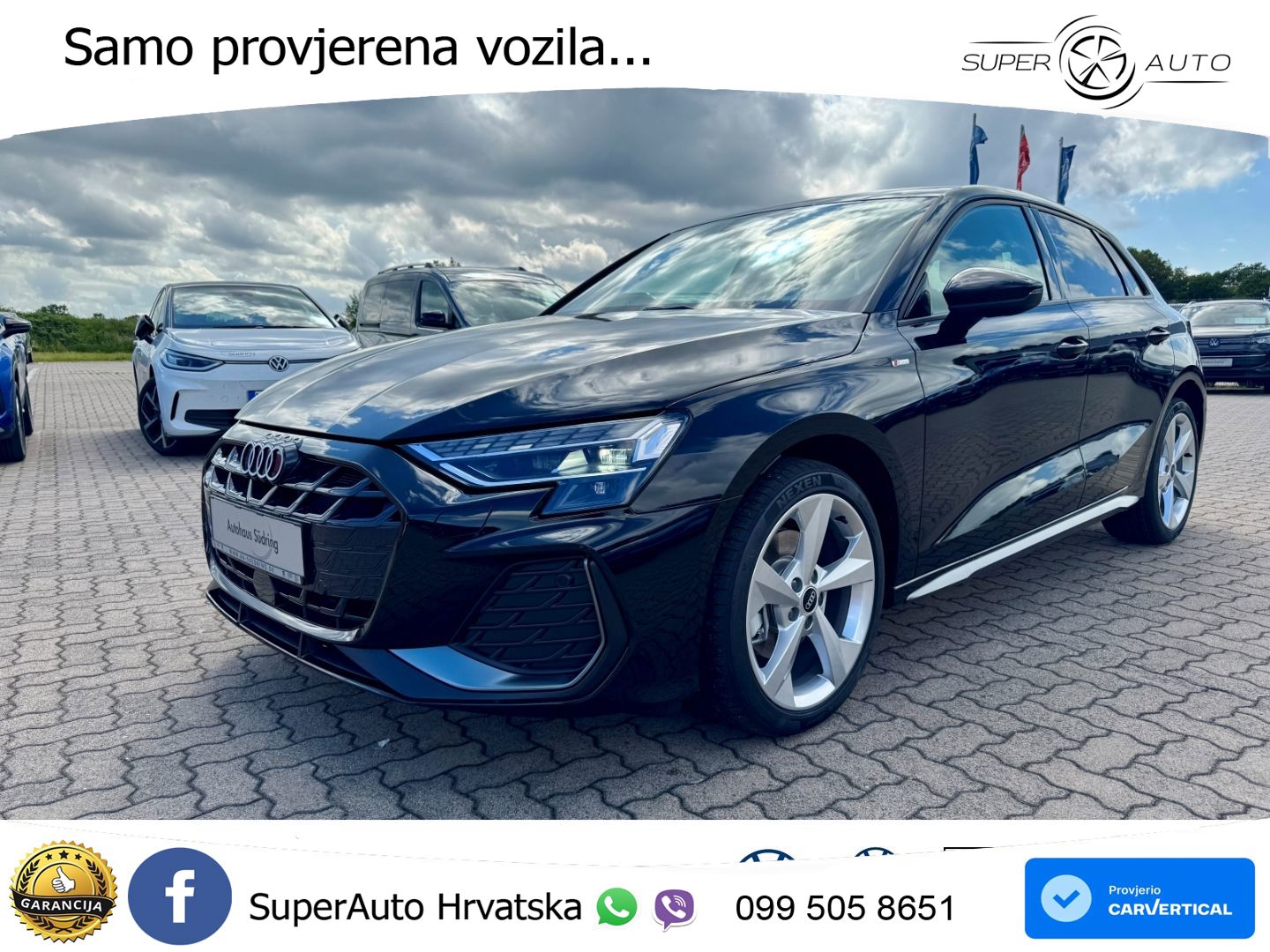 Audi A3 Sportback 40 TFSI (204 KS) quattro S tronic S line