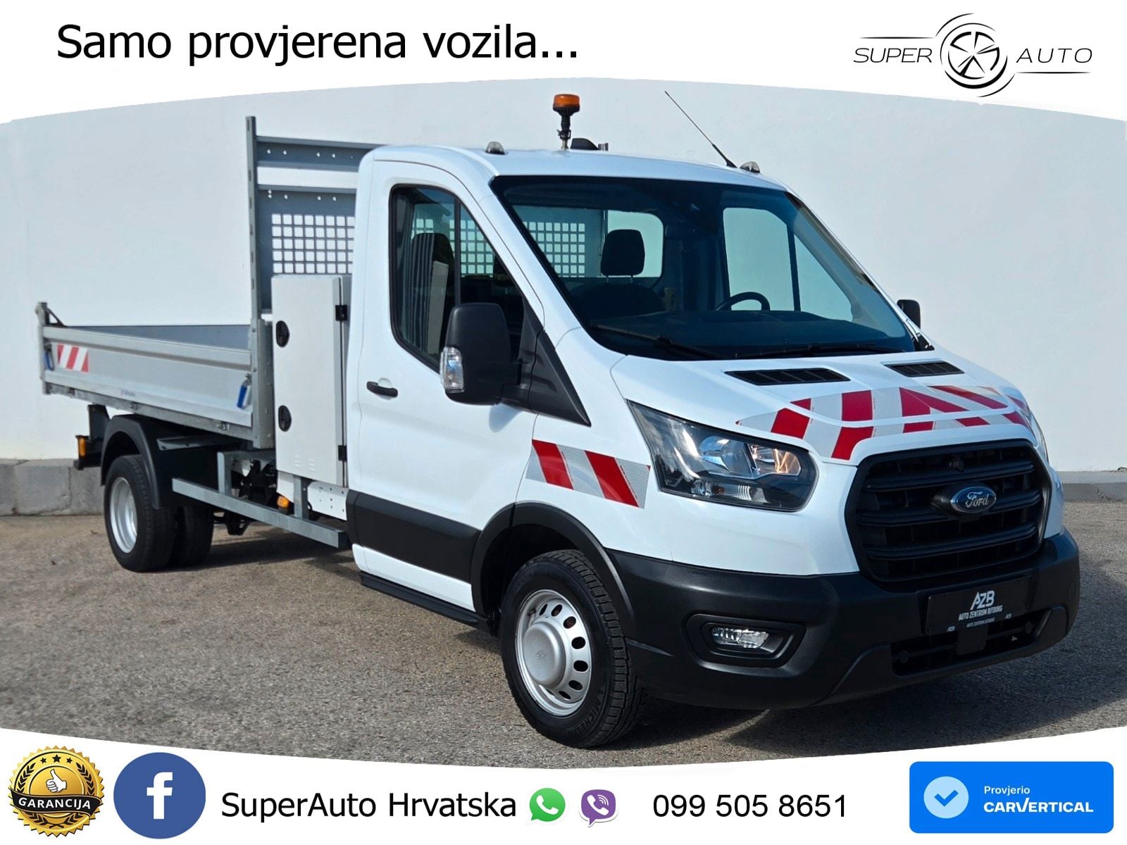 Ford Transit Kipper Box 470 Kamera/3,5tAHK/Zwillingsb 170 KS