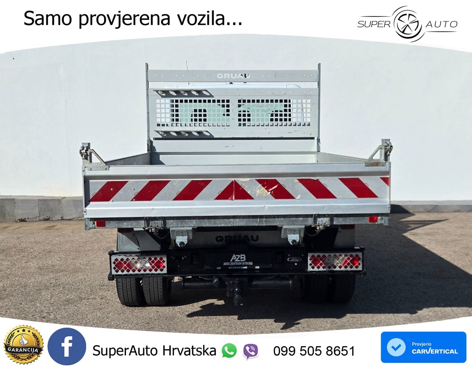Ford Transit Kipper Box 470 Kamera/3,5tAHK/Zwillingsb 170 KS