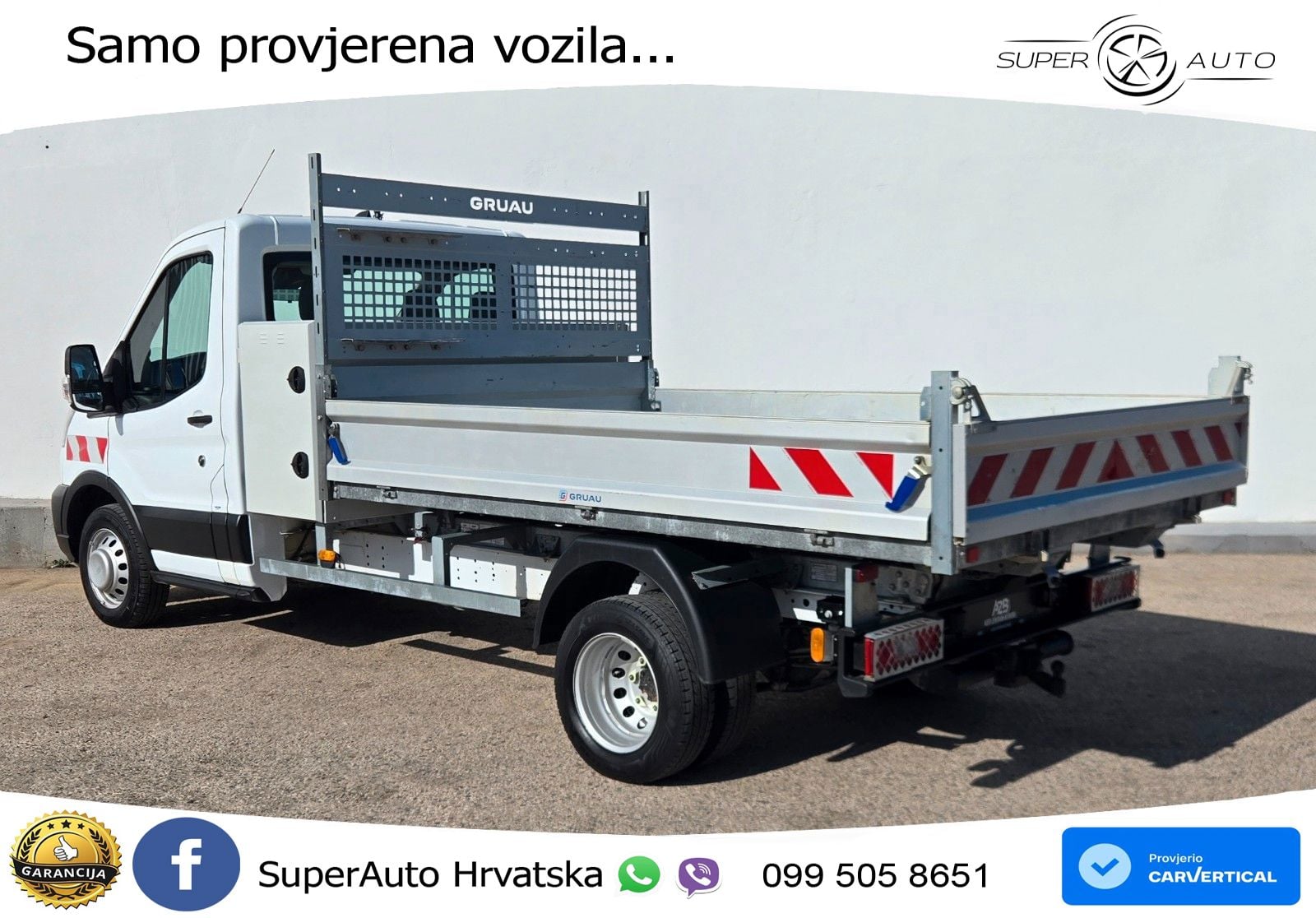 Ford Transit Kipper Box 470 Kamera/3,5tAHK/Zwillingsb 170 KS
