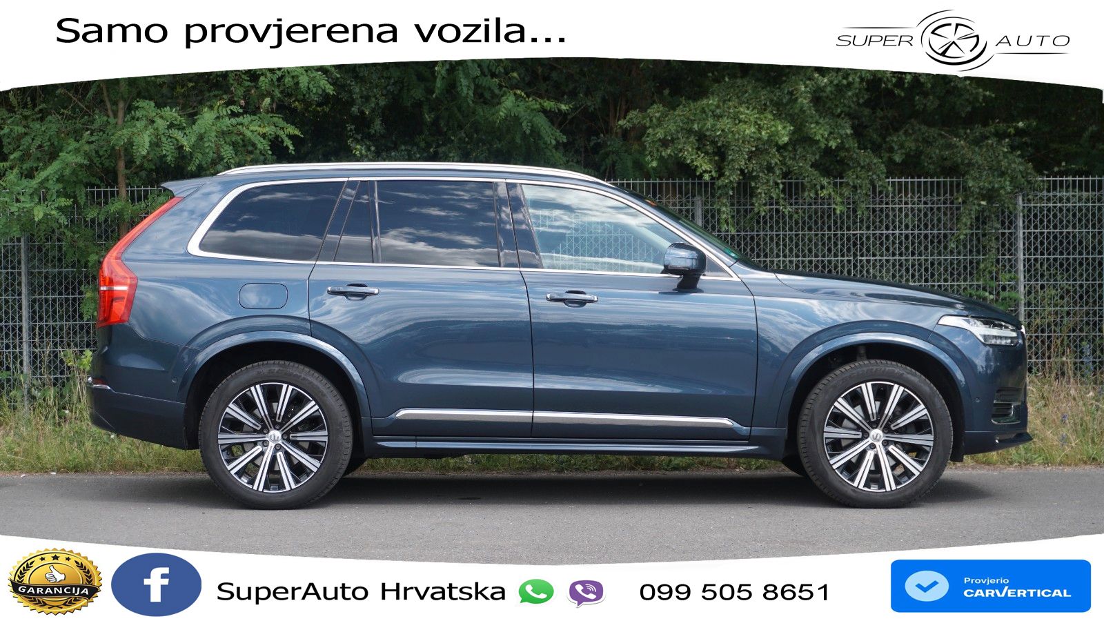 Volvo XC90 2.0 B5 Diesel AWD Automatic ACC+HEAD+4xGR SJED+360+PANO