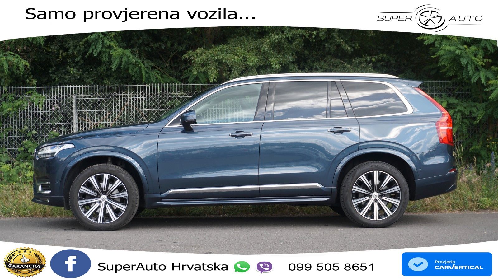 Volvo XC90 2.0 B5 Diesel AWD Automatic ACC+HEAD+4xGR SJED+360+PANO