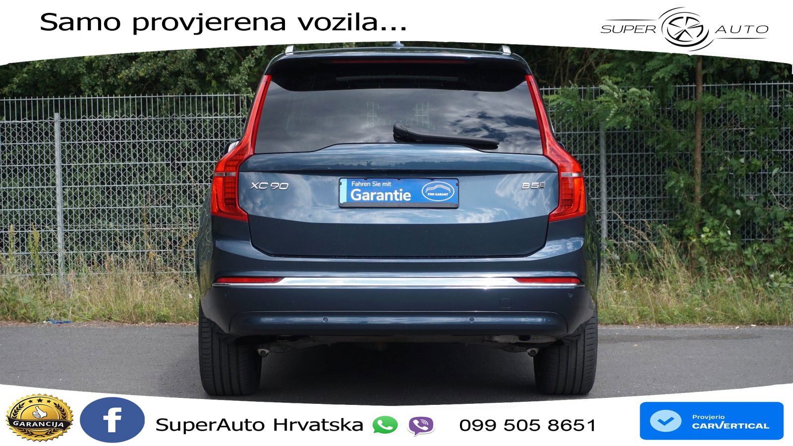 Volvo XC90 2.0 B5 Diesel AWD Automatic ACC+HEAD+4xGR SJED+360+PANO