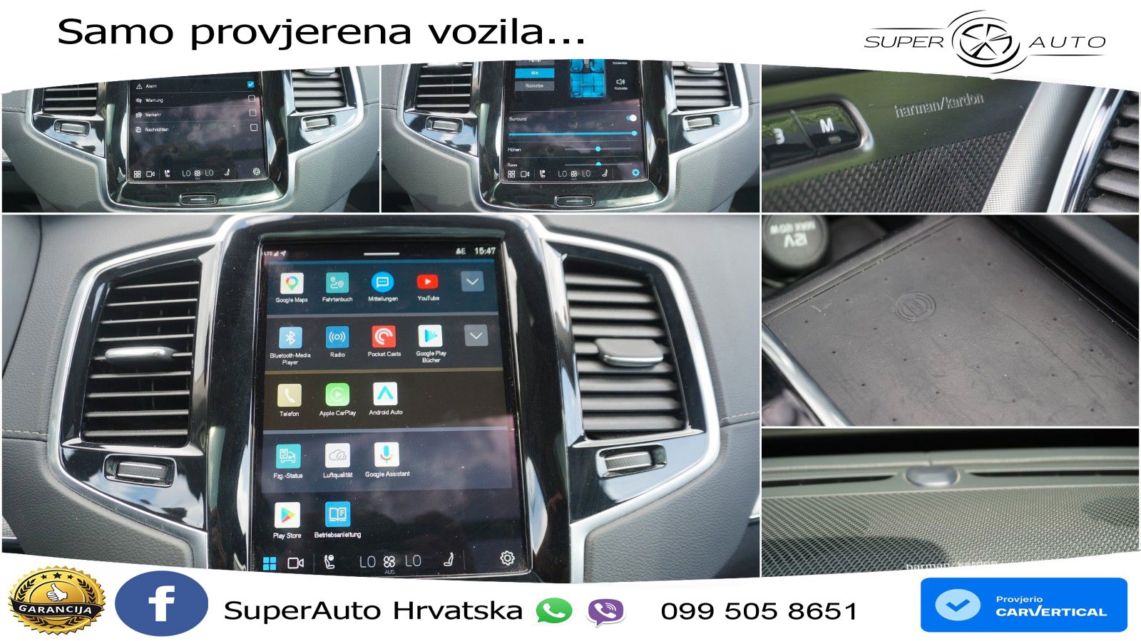 Volvo XC90 2.0 B5 Diesel AWD Automatic ACC+HEAD+4xGR SJED+360+PANO