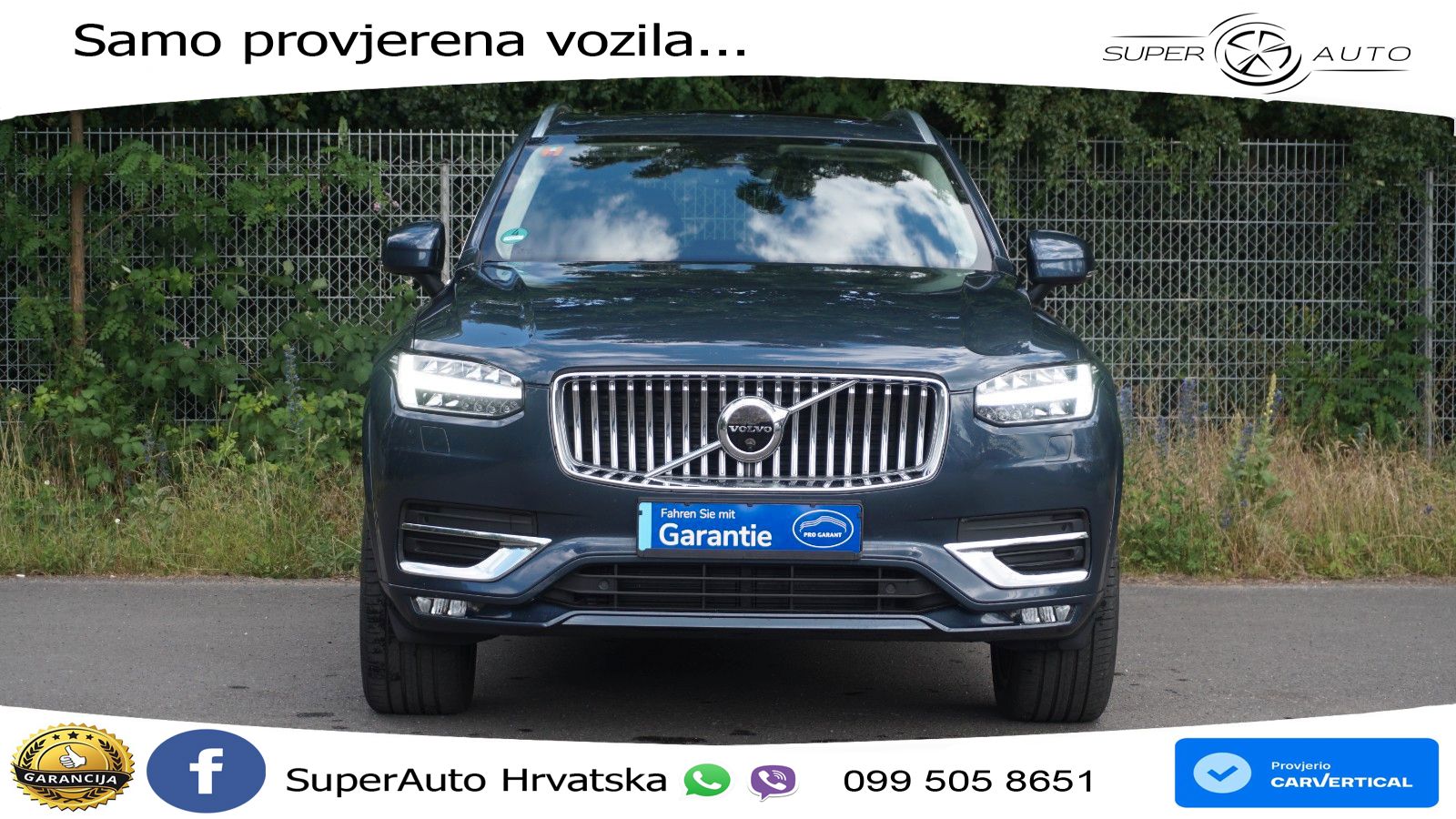 Volvo XC90 2.0 B5 Diesel AWD Automatic ACC+HEAD+4xGR SJED+360+PANO