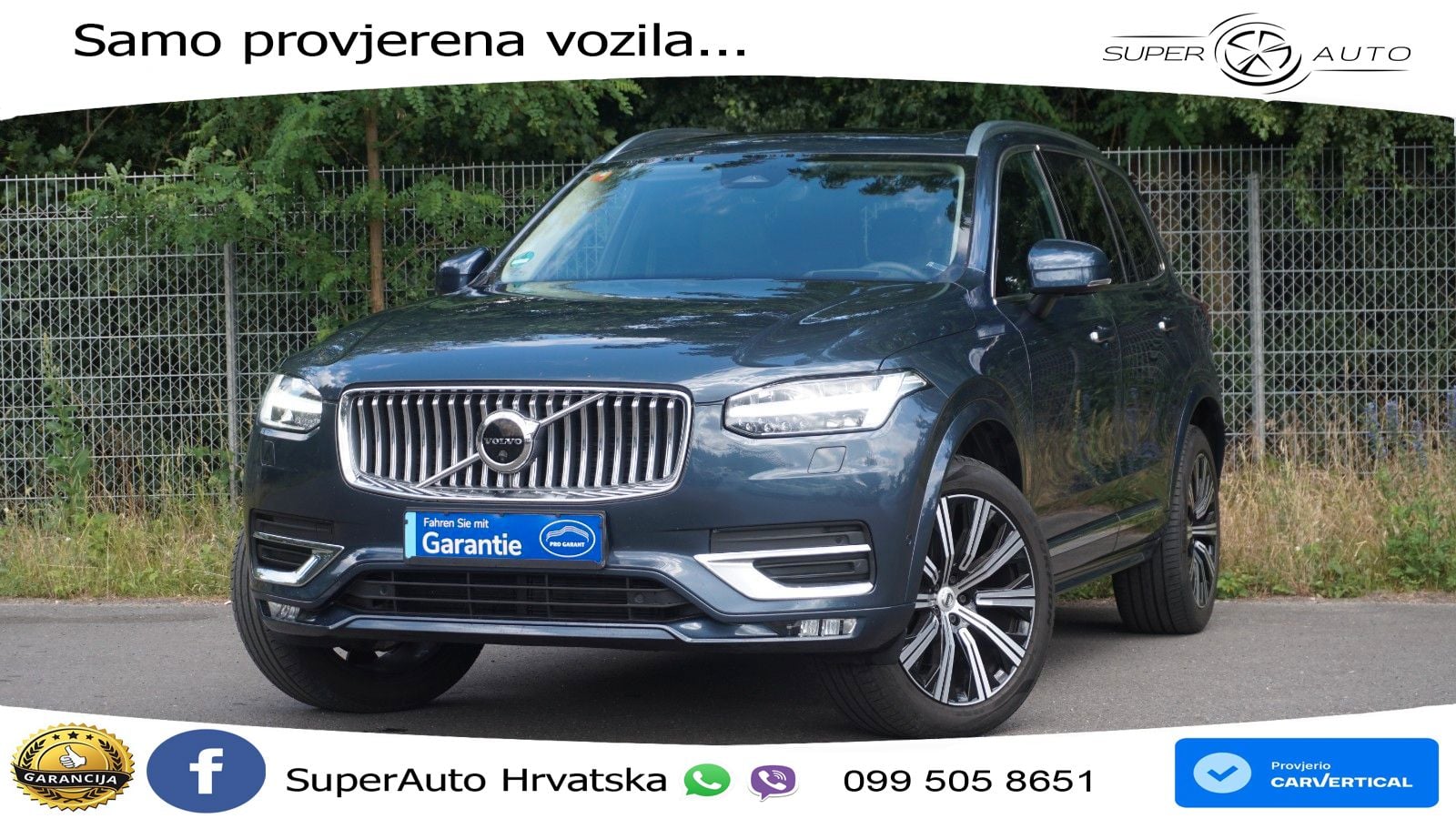 Volvo XC90 2.0 B5 Diesel AWD Automatic ACC+HEAD+4xGR SJED+360+PANO