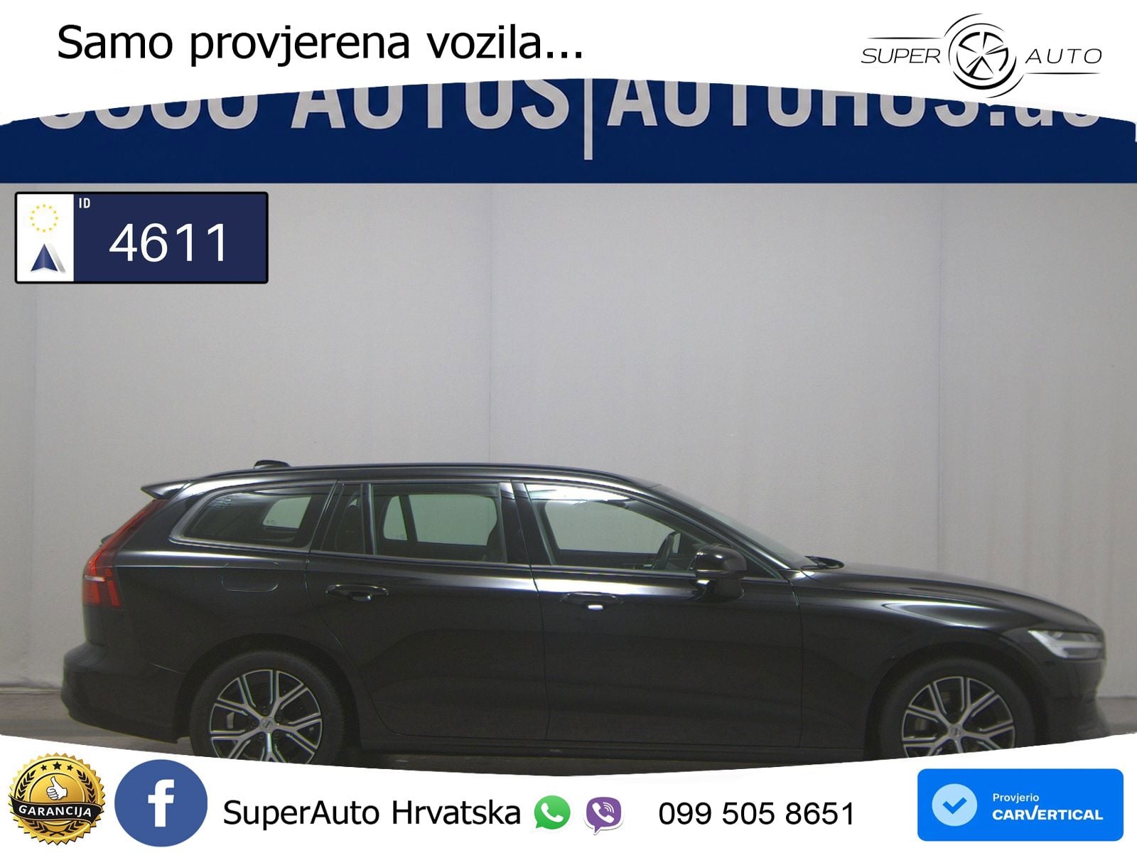 Volvo V60 2.0 B3 DCT LED+GR SJED+ACC