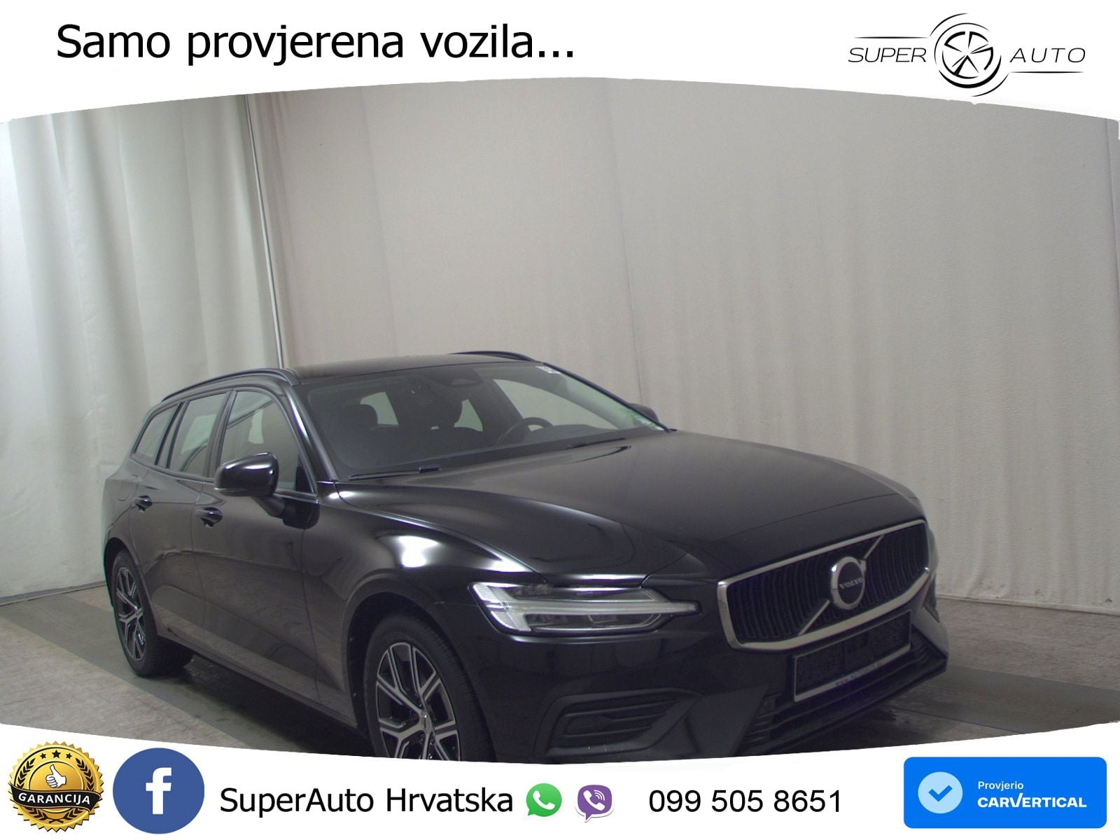 Volvo V60 2.0 B3 DCT LED+GR SJED+ACC