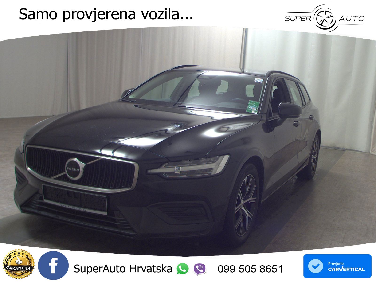 Volvo V60 2.0 B3 DCT LED+GR SJED+ACC