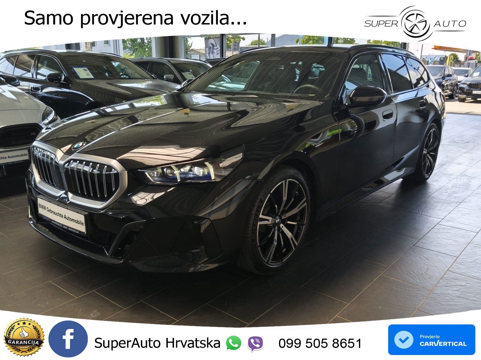 BMW 520i Touring (208 KS) Steptronic M Sport LED+GR SJED+ACC