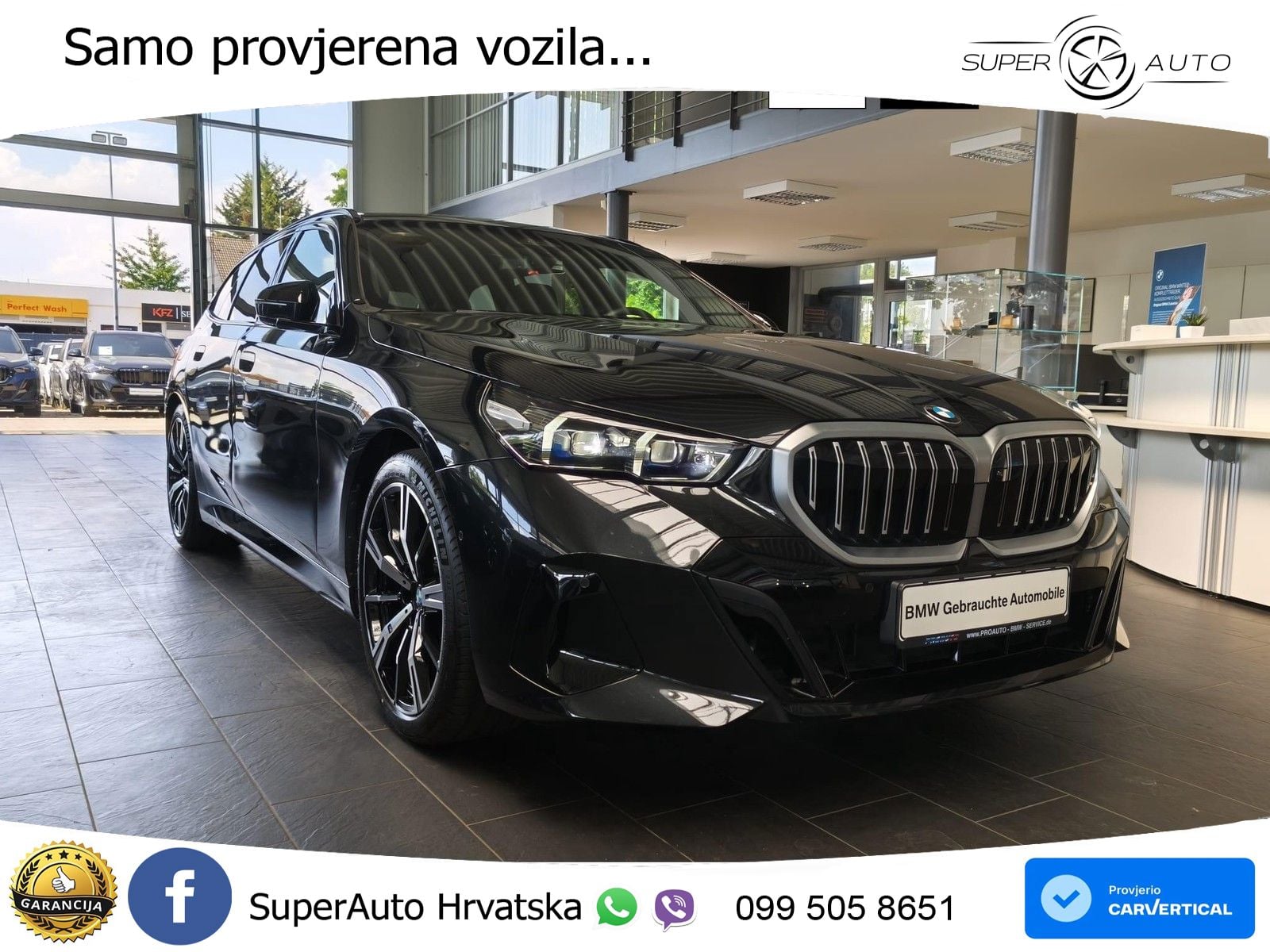 BMW 520i Touring (208 KS) Steptronic M Sport LED+GR SJED+ACC