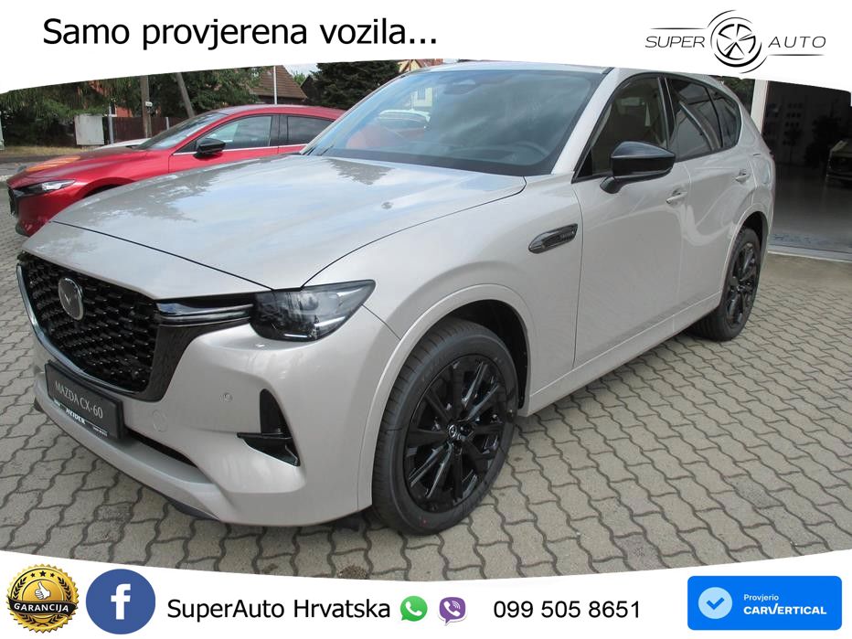 Mazda CX-60 3.3 e-Skyactiv D (254 KS) AWD Automatic MATRIX+GR SJED+KAM