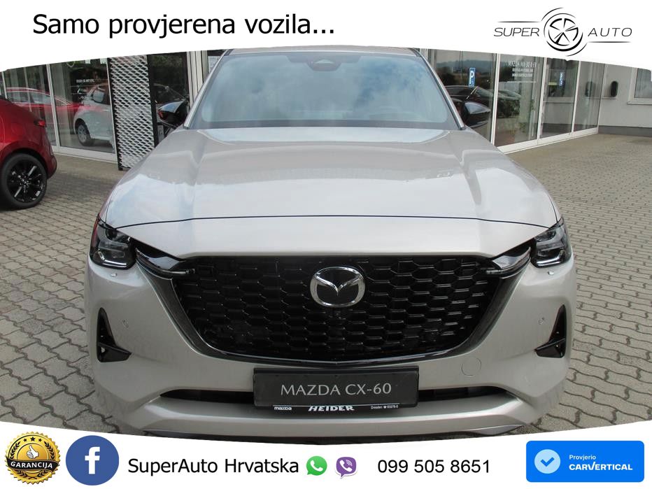 Mazda CX-60 3.3 e-Skyactiv D (254 KS) AWD Automatic MATRIX+GR SJED+KAM