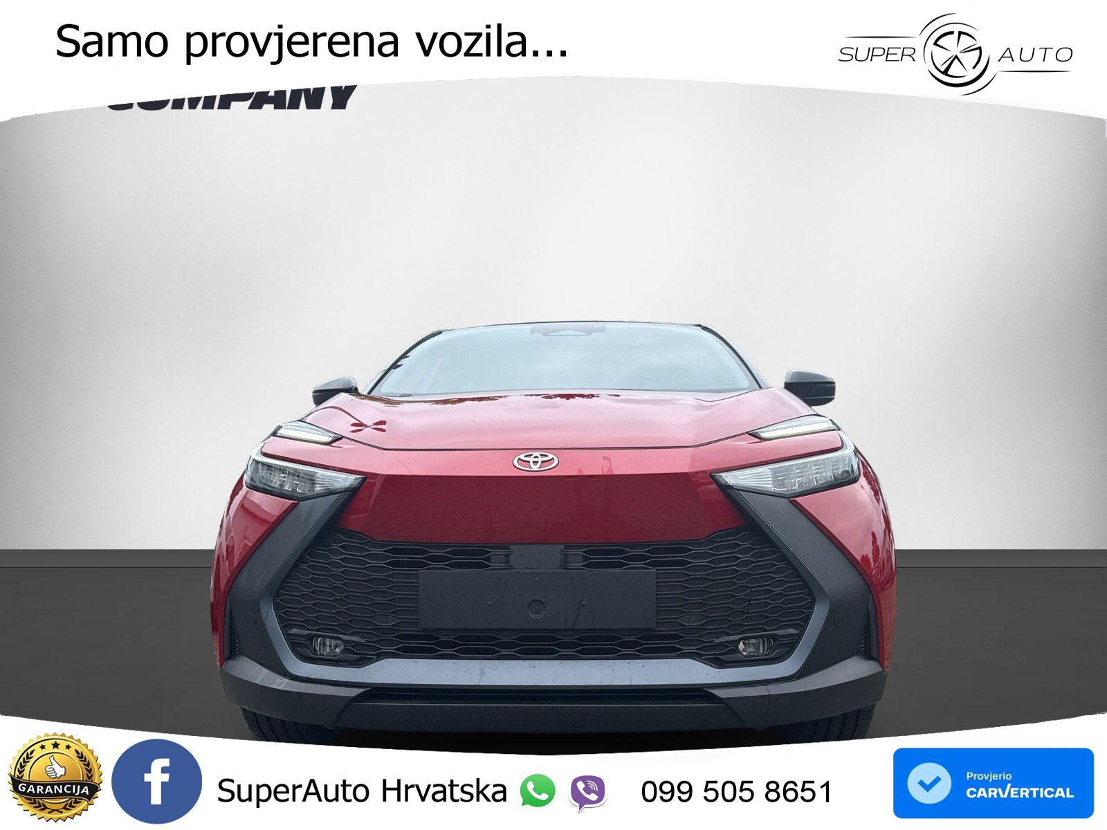 Toyota C-HR 2.0 (198 KS) Hybrid e-CVT Team Deutschland LED+GR SJED+ACC