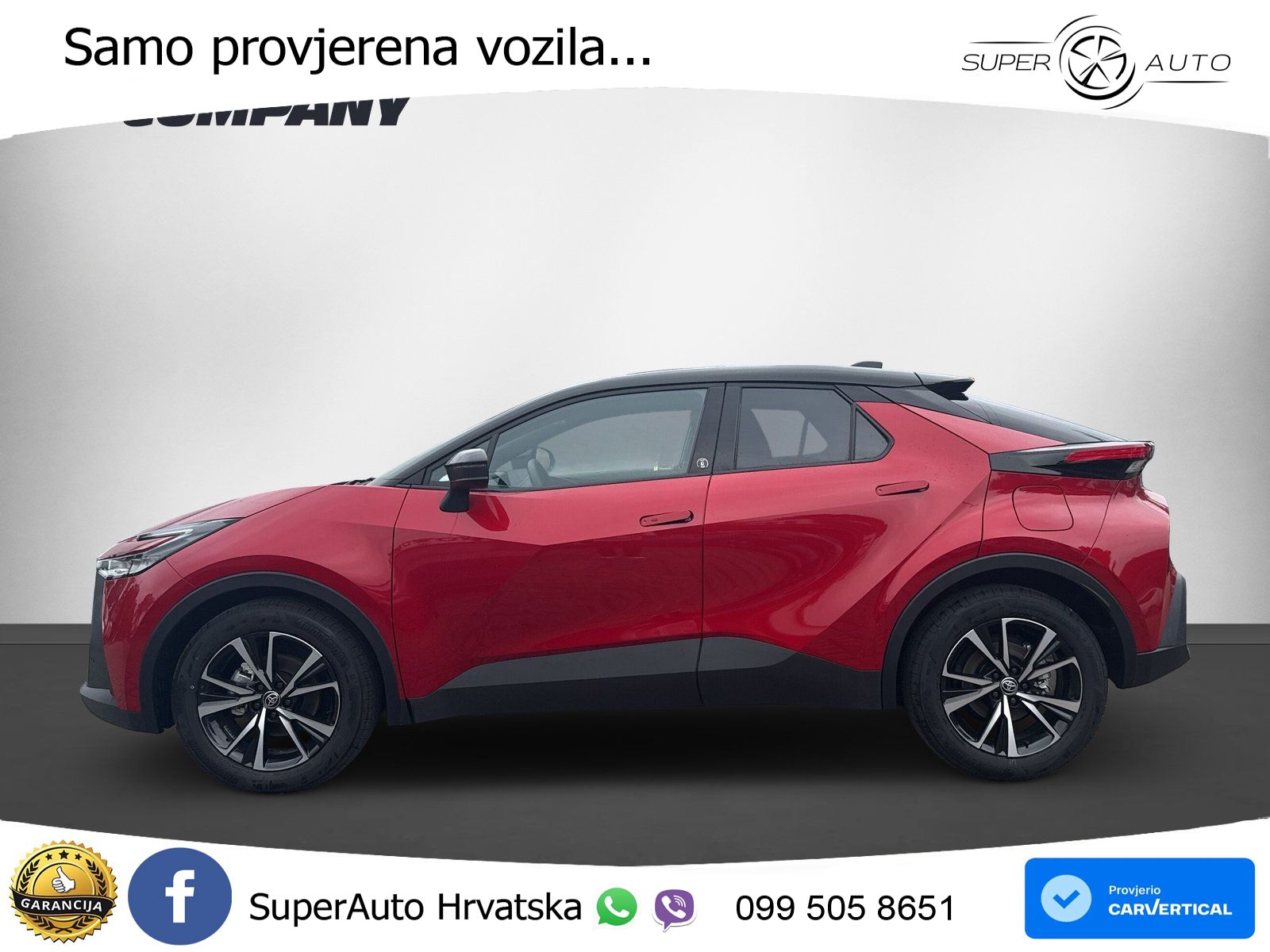 Toyota C-HR 2.0 (198 KS) Hybrid e-CVT Team Deutschland LED+GR SJED+ACC