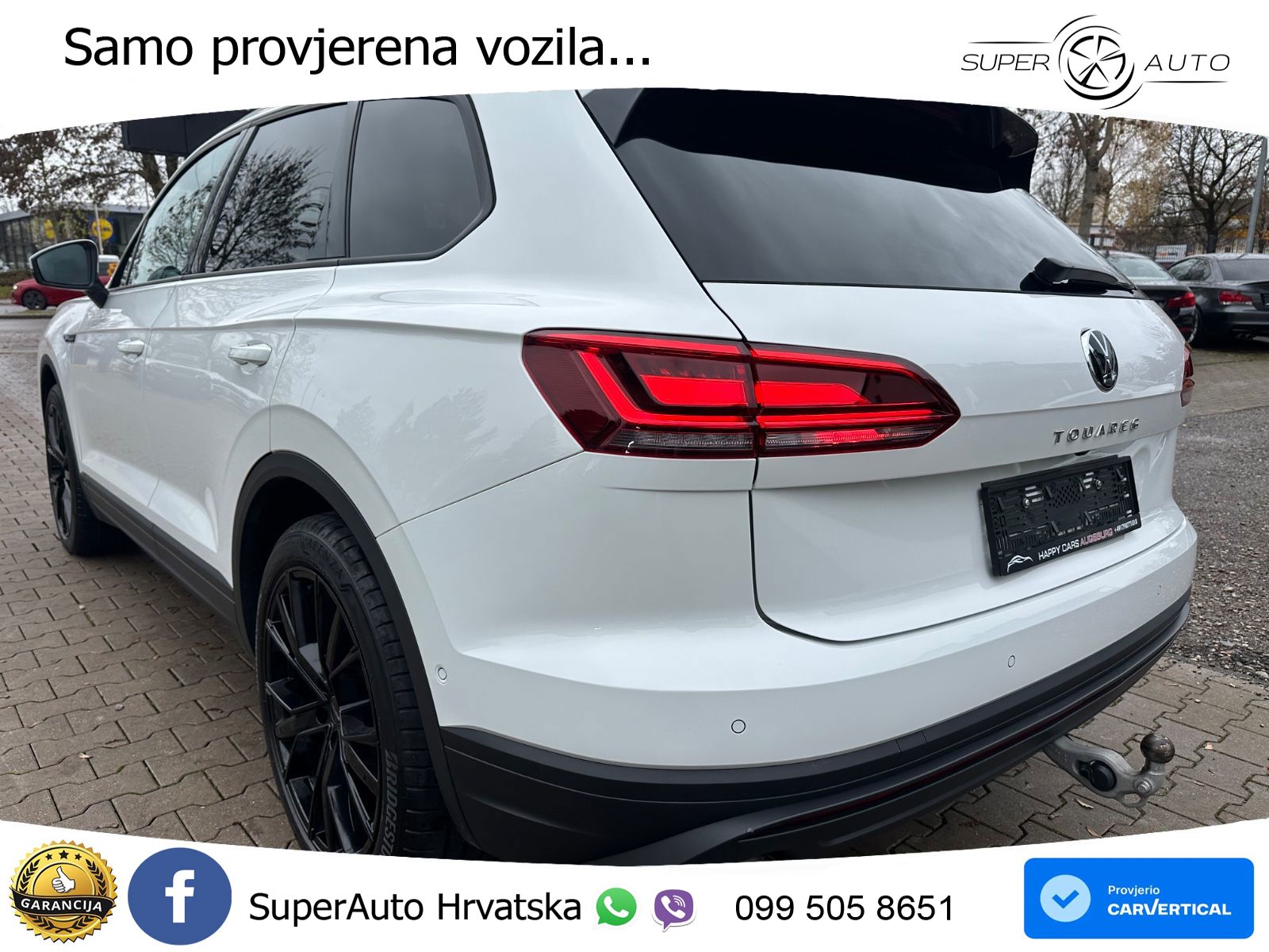 Volkswagen Touareg 3.0 V6 TDI (231 KS) 4MOTION Tiptronic ZRAČNI+ACC+GR SJED+KAM