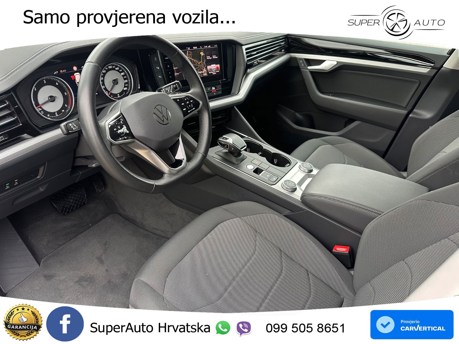 Volkswagen Touareg 3.0 V6 TDI (231 KS) 4MOTION Tiptronic ZRAČNI+ACC+GR SJED+KAM
