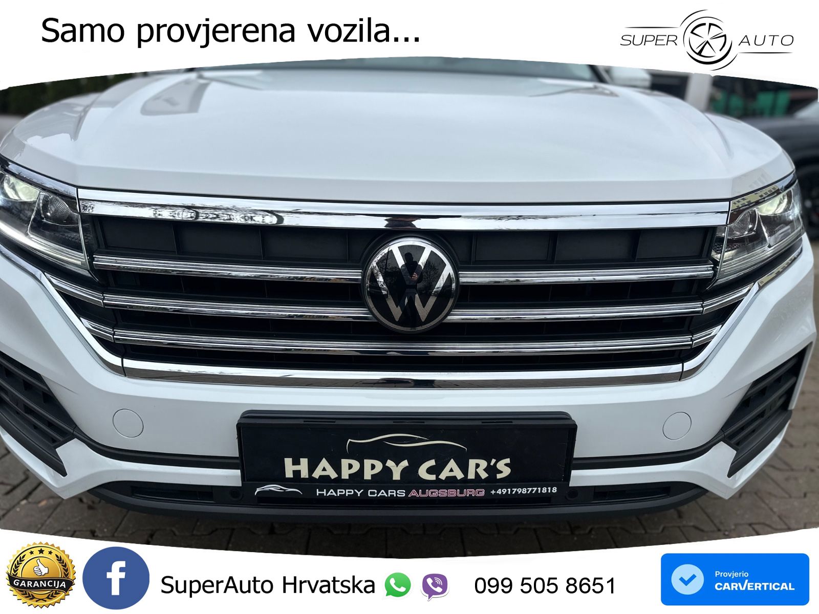 Volkswagen Touareg 3.0 V6 TDI (231 KS) 4MOTION Tiptronic ZRAČNI+ACC+GR SJED+KAM
