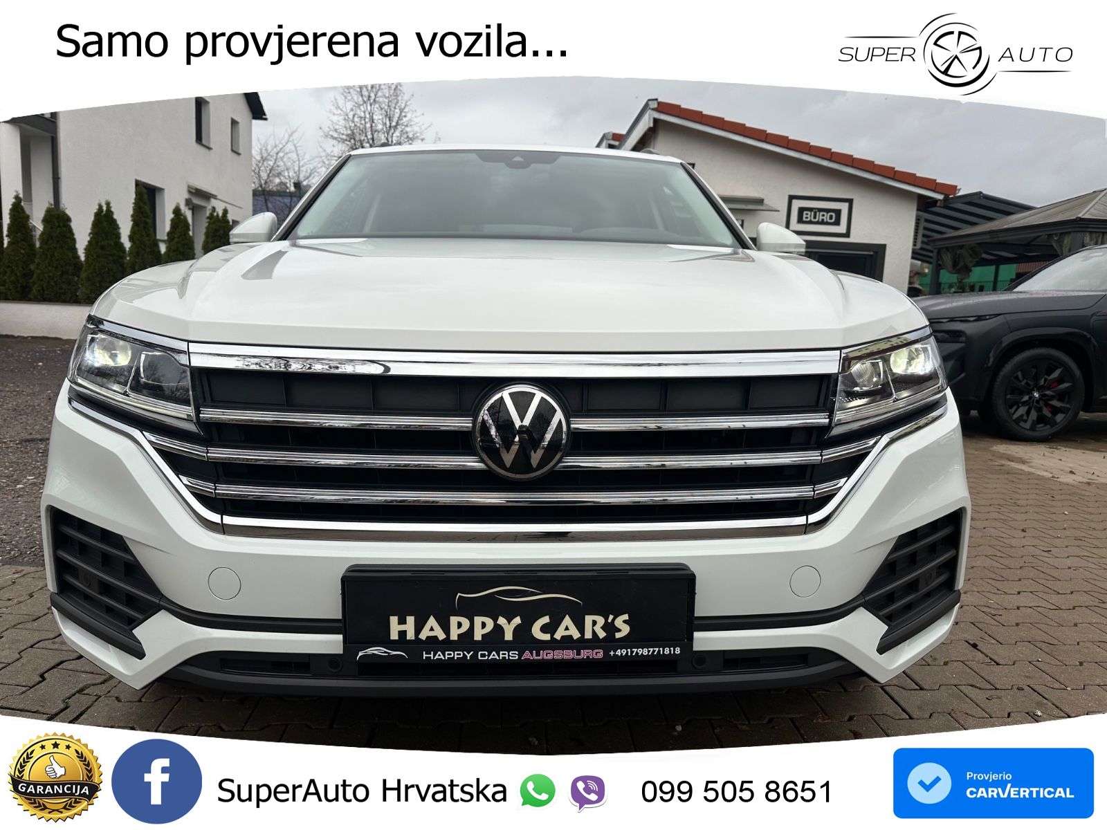 Volkswagen Touareg 3.0 V6 TDI (231 KS) 4MOTION Tiptronic ZRAČNI+ACC+GR SJED+KAM