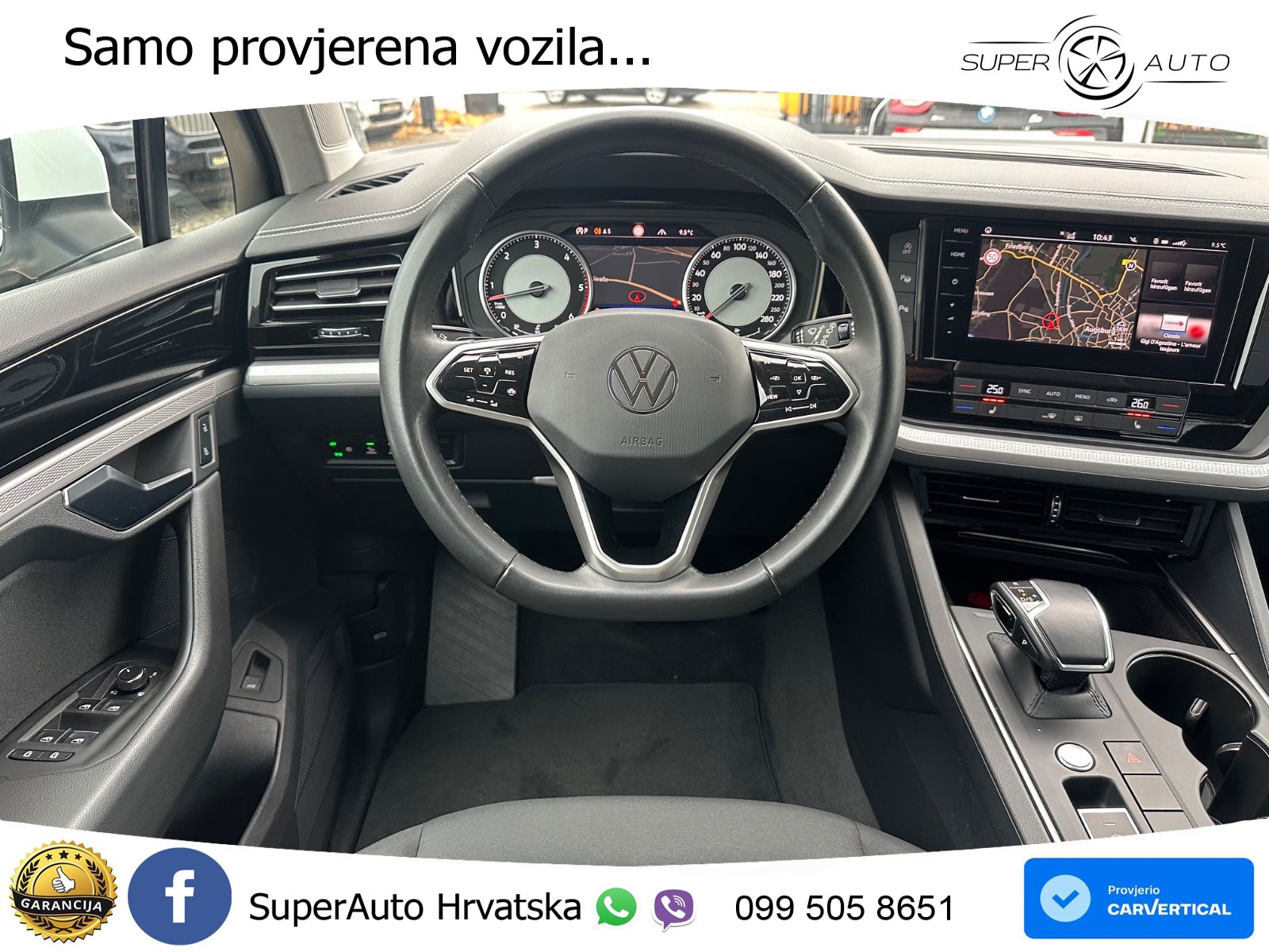 Volkswagen Touareg 3.0 V6 TDI (231 KS) 4MOTION Tiptronic ZRAČNI+ACC+GR SJED+KAM