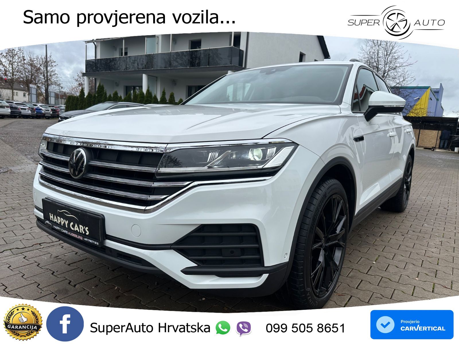 Volkswagen Touareg 3.0 V6 TDI (231 KS) 4MOTION Tiptronic ZRAČNI+ACC+GR SJED+KAM