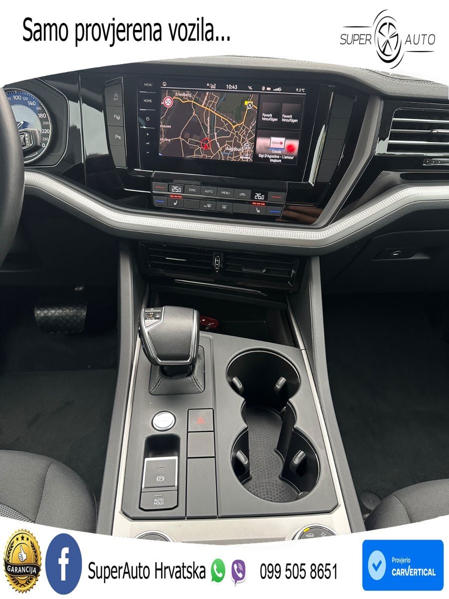 Volkswagen Touareg 3.0 V6 TDI (231 KS) 4MOTION Tiptronic ZRAČNI+ACC+GR SJED+KAM