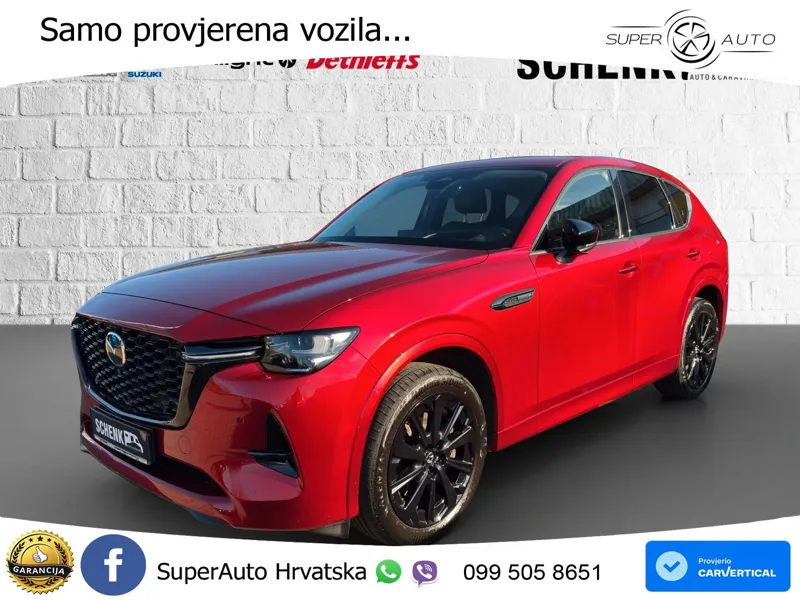 Mazda CX-60 2.5 e-Skyactiv (328 KS) AWD Automatic LED+GR SJED+ACC