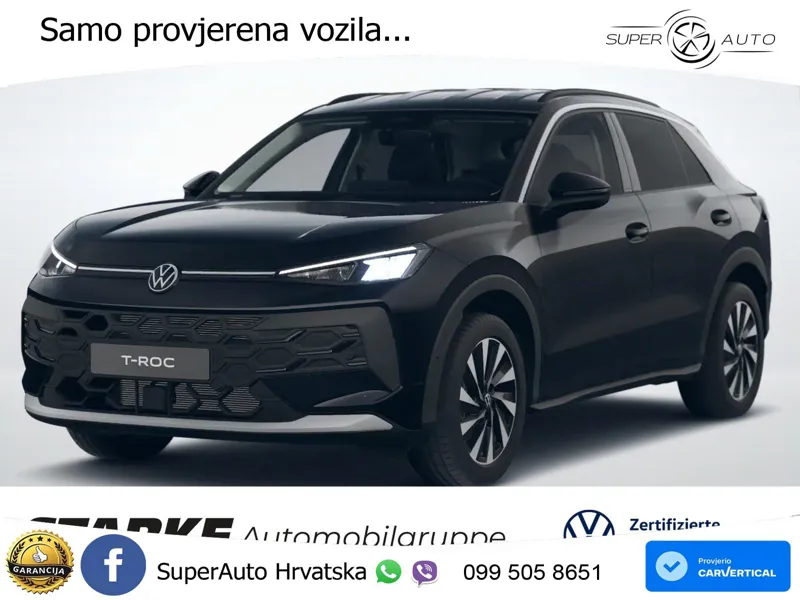 Volkswagen T-Roc 1.5 eTSI (116 KS)  DSG LED+GR SJED+ACC